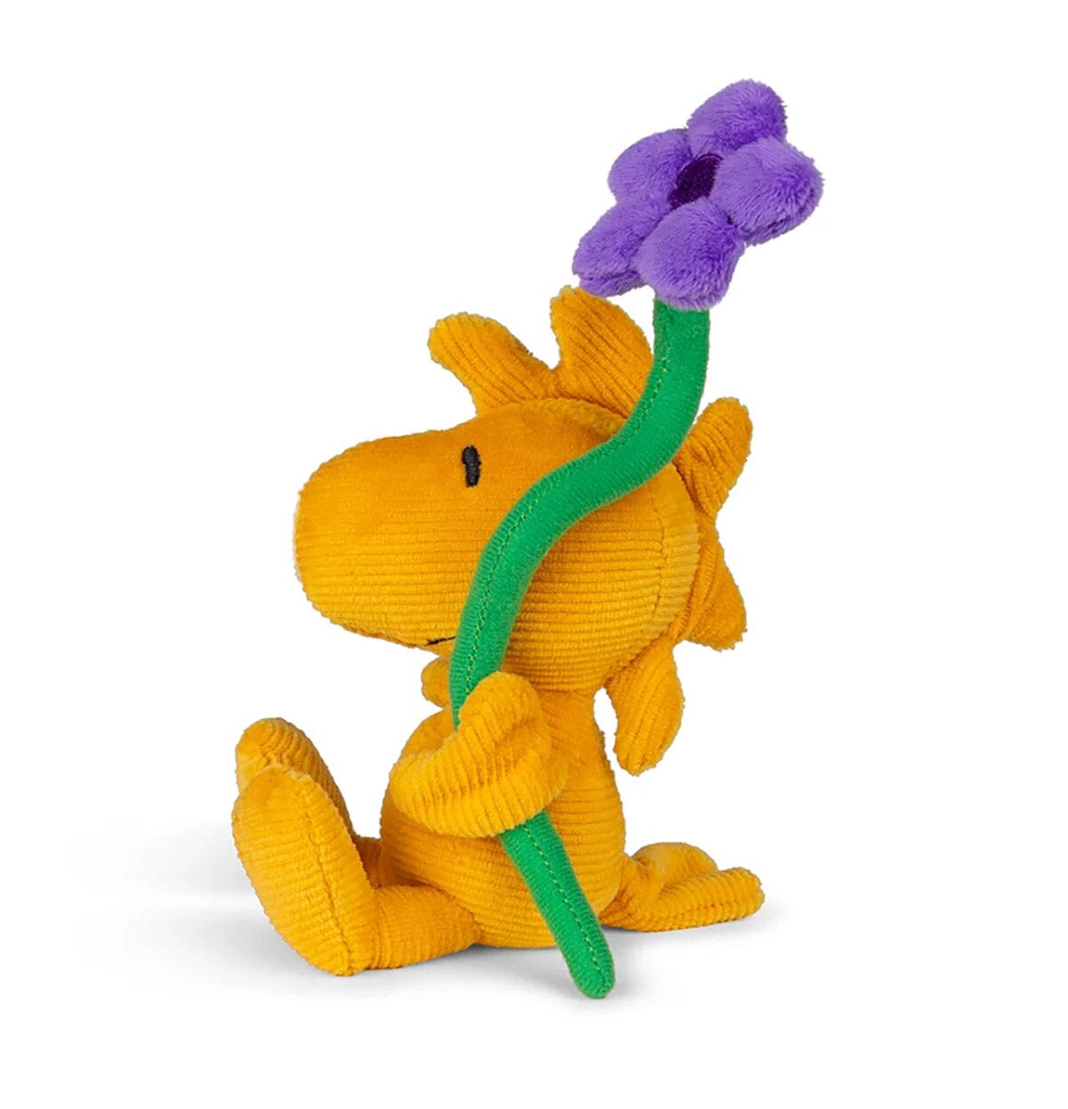Woodstock Mini Kuscheltier 12 cm mit Blume – Corduroy Edition ©PEANUTS Kuscheltiere Bon Ton Toys