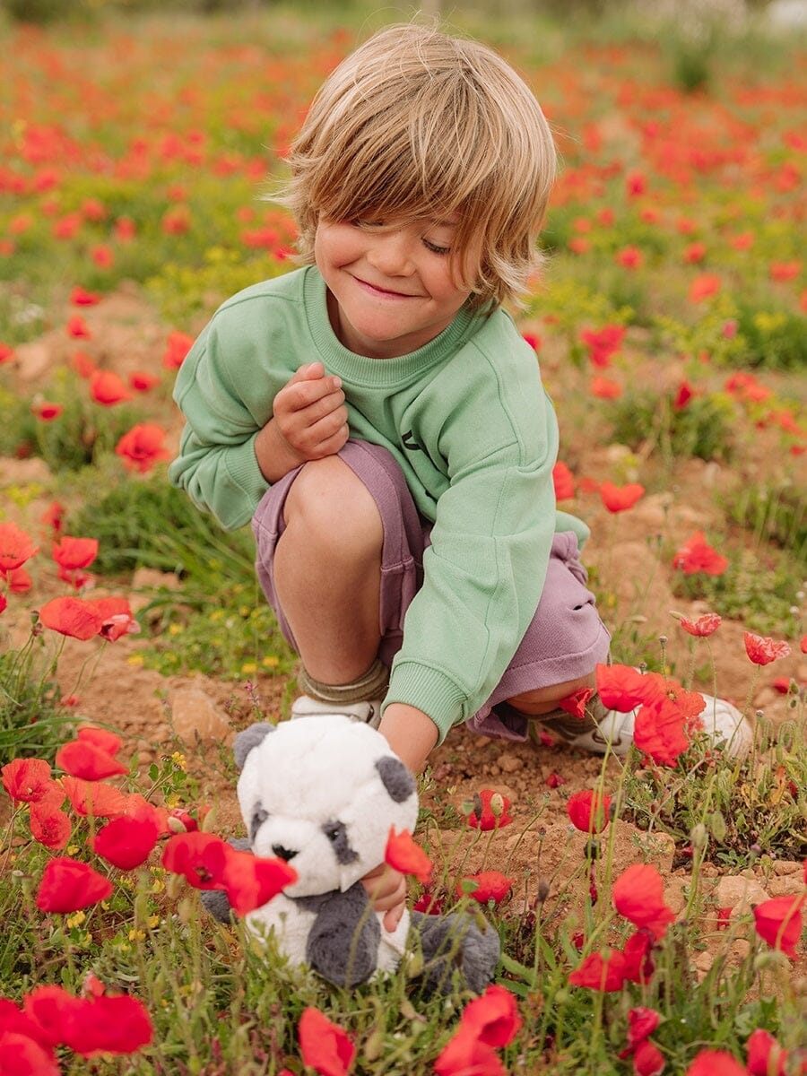 WWF Cub Club Panu der Panda 29cm schwarz weiß süß flauschig Kuscheltier WWF