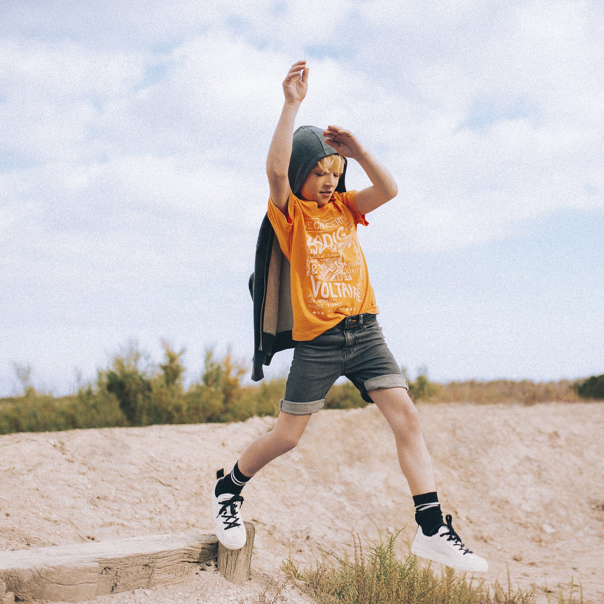 Zadig & Voltaire T-Shirt Abbot Kinney nektarine orange T-Shirt Zadig & Voltaire