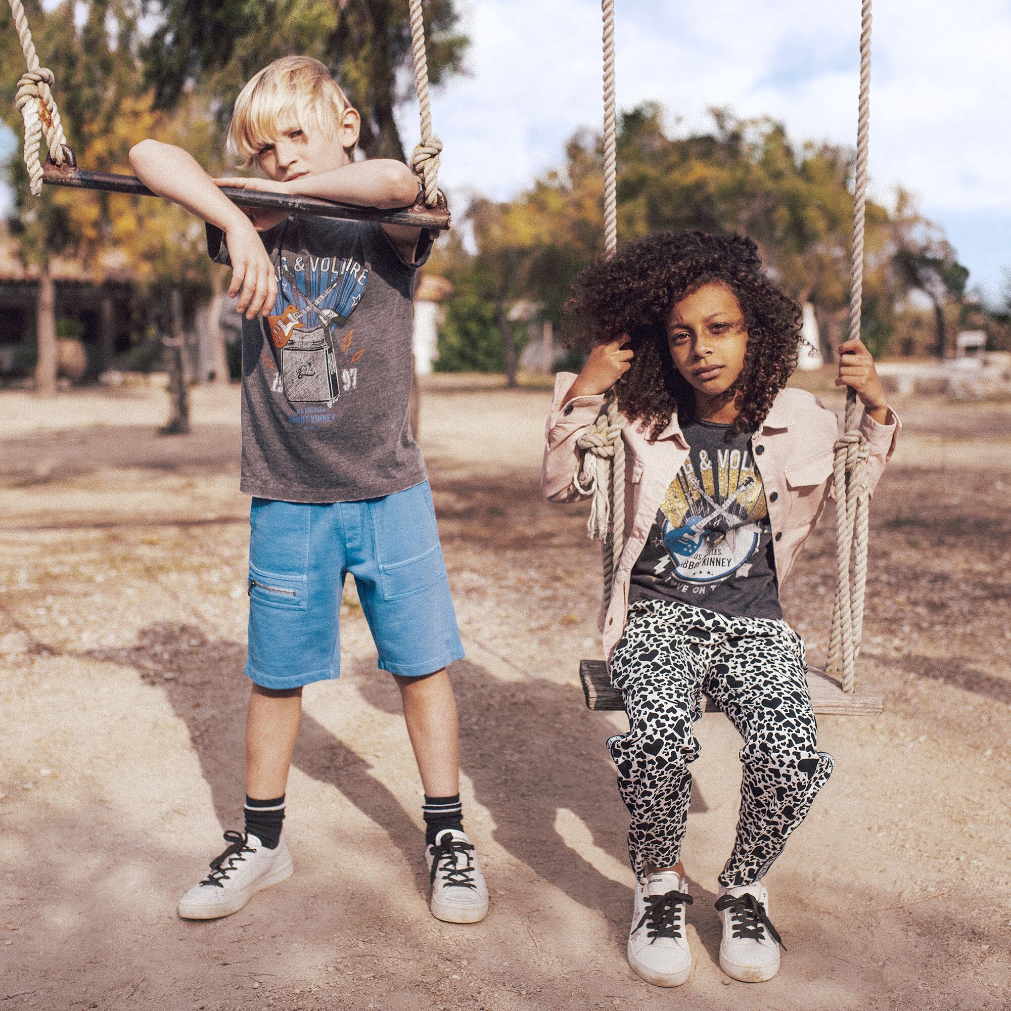 Zadig & Voltaire T-Shirt Abbot Kinney schieferblau T-Shirt Zadig & Voltaire