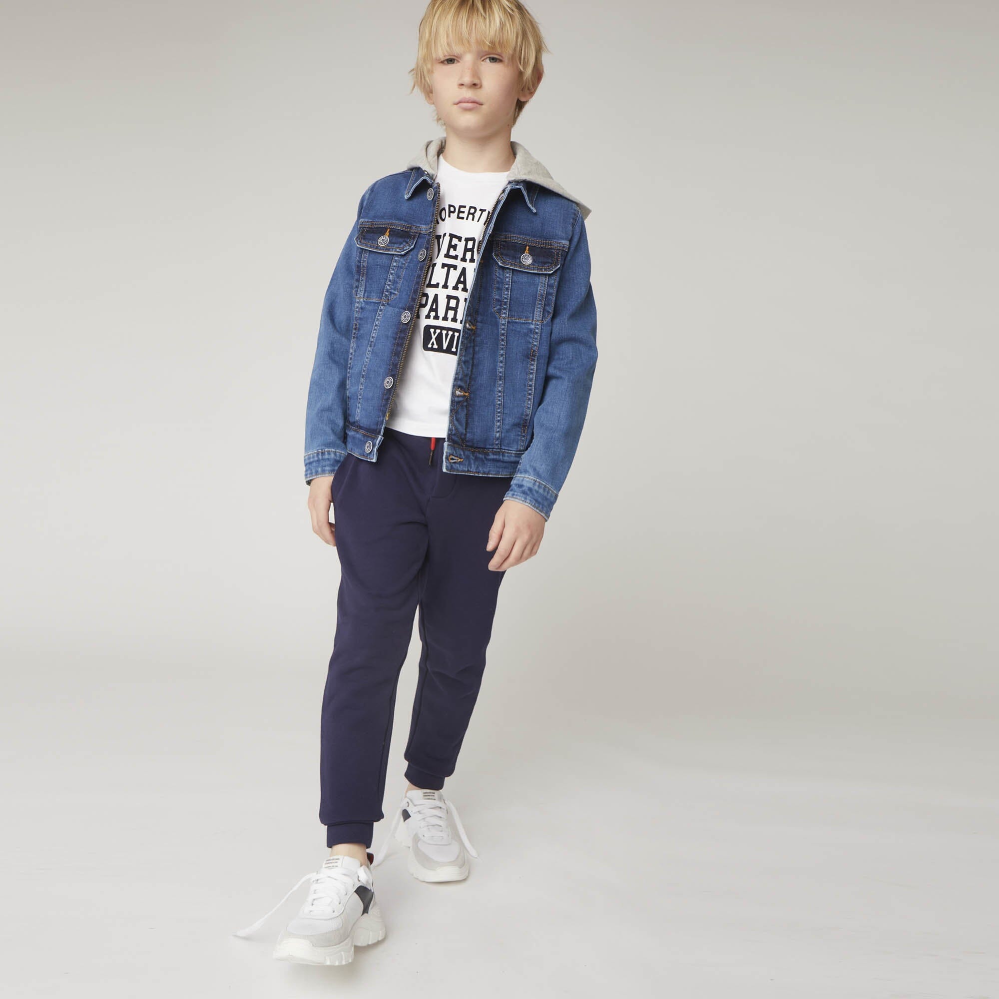 Zadig & Voltaire T-Shirt in weiß mit College Text Print T-Shirt Zadig & Voltaire