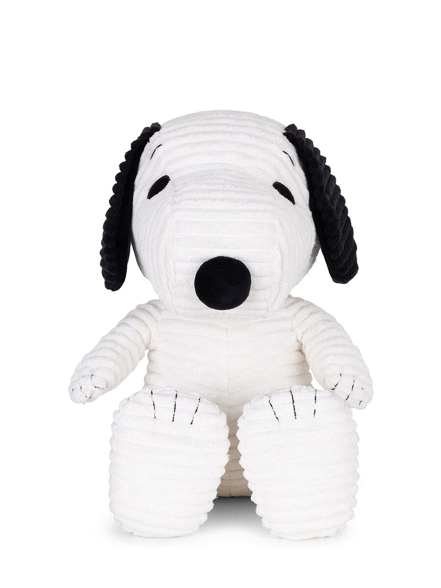 XL Snoopy Cordury von Peanuts x Bon Ton Toys Cord 40cm Kuscheltiere Bon Ton Toys x Peanuts