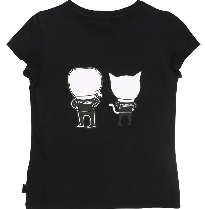 KARL LAGERFELD KIDS T-Shirt girls schwarz T-Shirt Karl Lagerfeld