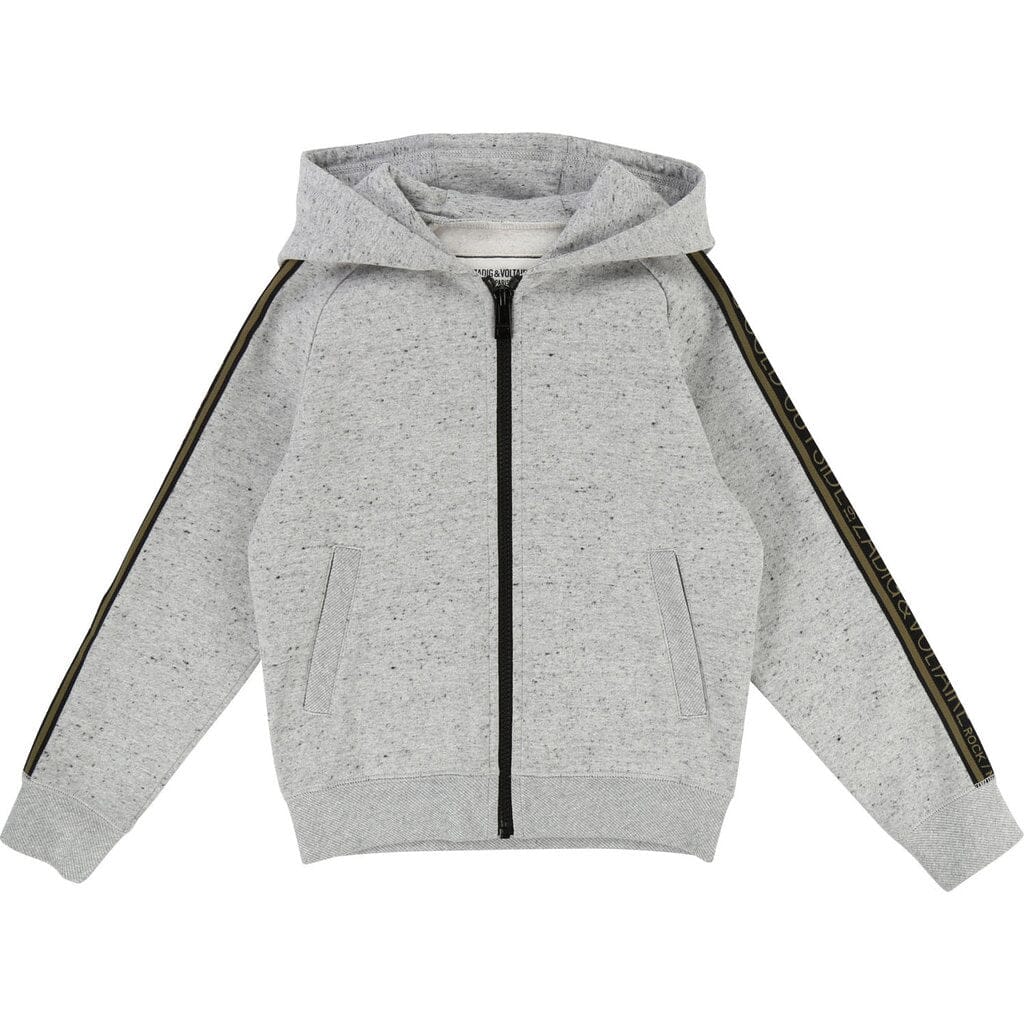 Zadig & Voltaire Sweatjacke Hoodie grau Hoodie Zadig & Voltaire