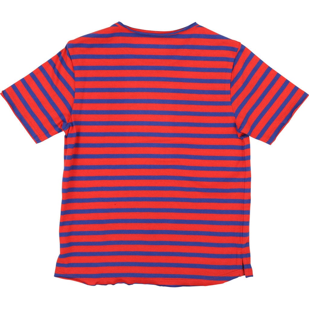 Zadig & Voltaire T-Shirt blau rot gestreift für coole Boys T-Shirt Zadig & Voltaire