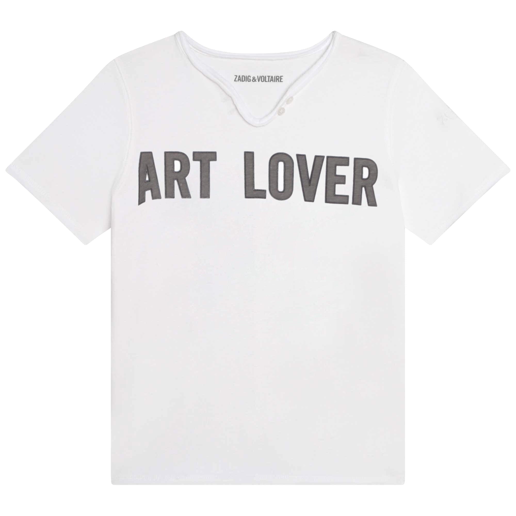 Zadig & Voltaire T-Shirt weiß mit Aufdruck T-Shirt Zadig & Voltaire