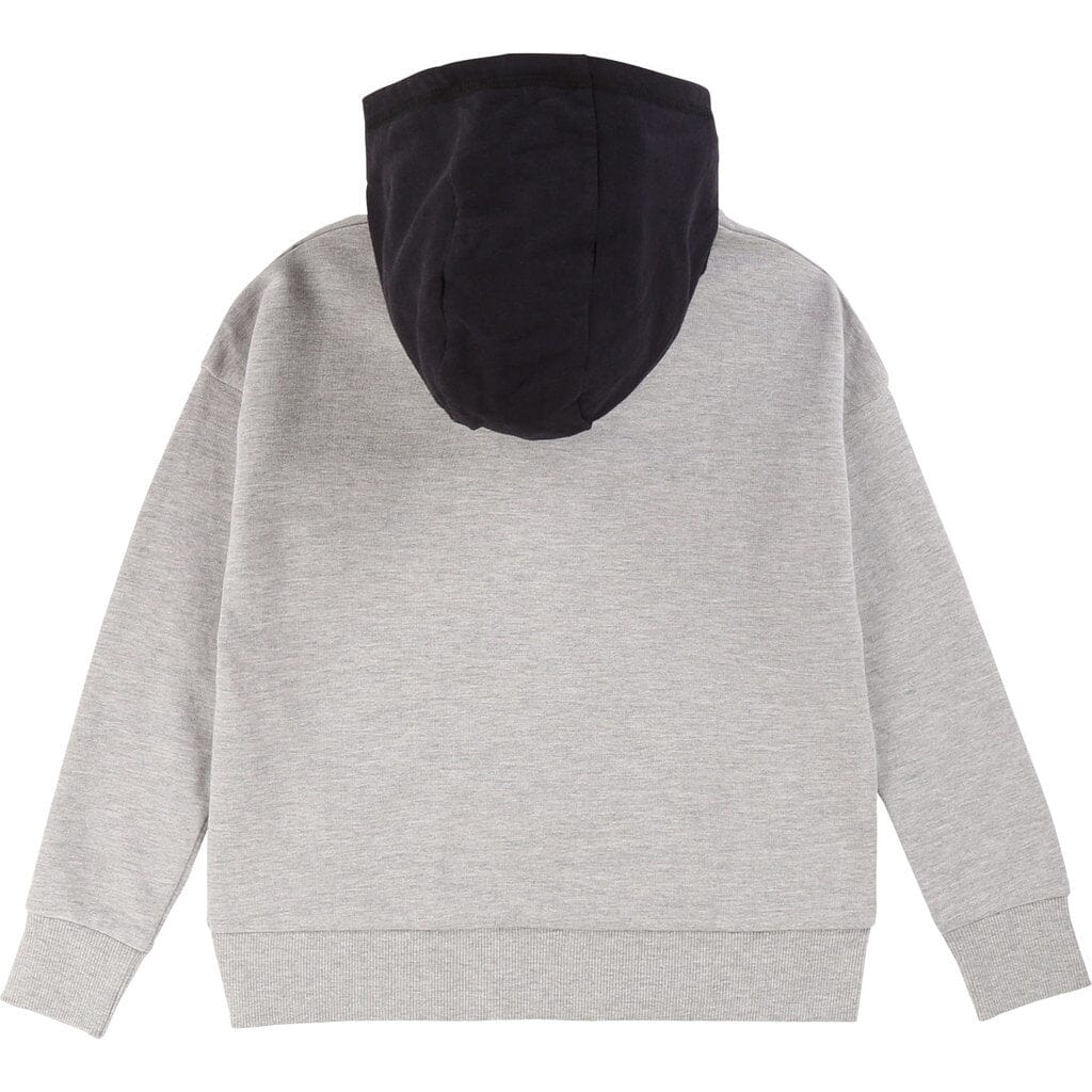 Zadig & Voltaire Hoodie grau mit Stitching Hoodie Zadig & Voltaire