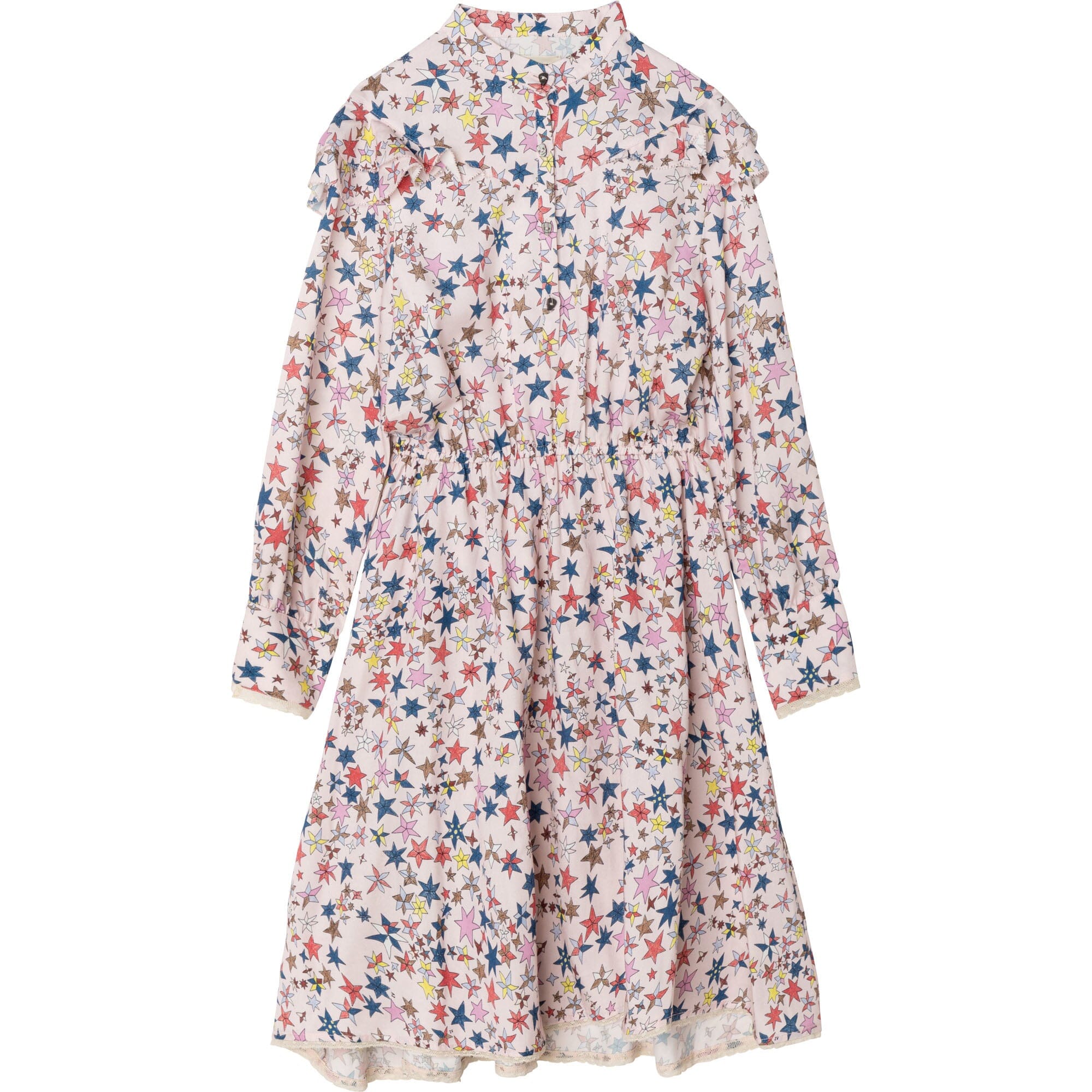 Zadig & Voltaire Kleid aus Viskose mit Allover Sternendrucck Kleid Zadig & Voltaire