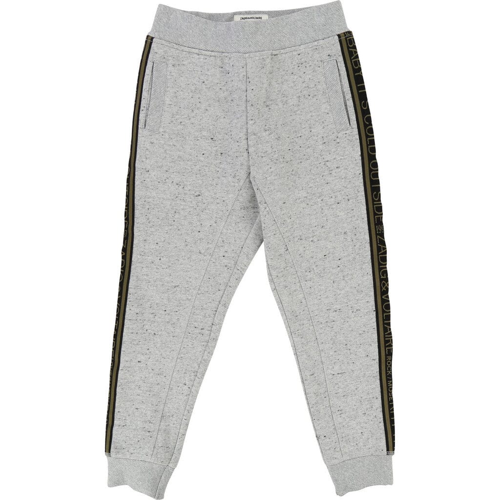 Zadig & Voltaire Jogginghose grau mit Streifen Hose Zadig & Voltaire