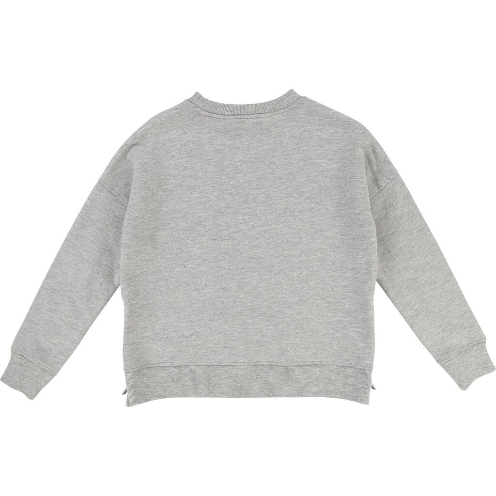 Zadig & Voltaire Sweatshirt grau grün metallic Sweatshirt Zadig & Voltaire
