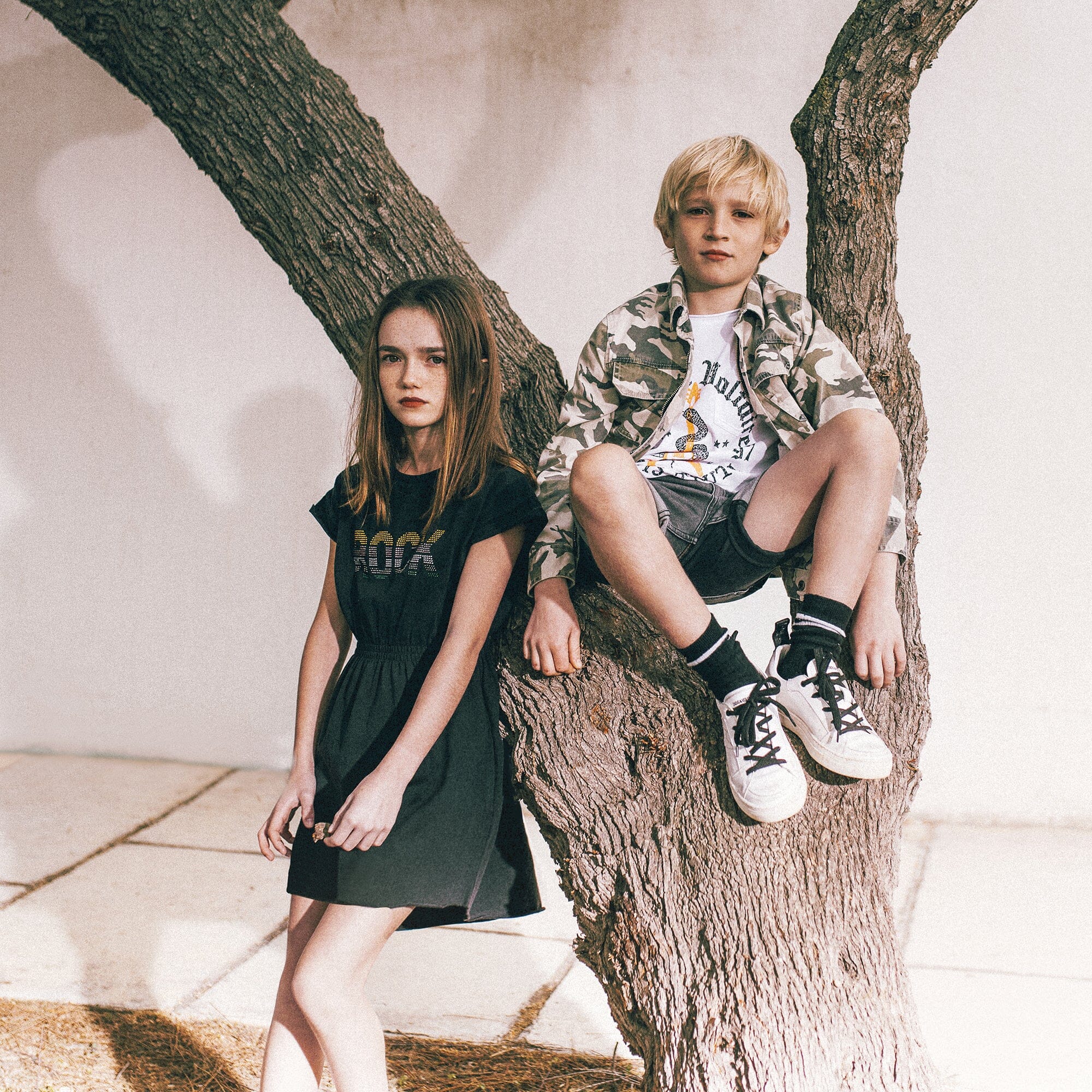 Zadig & Voltaire T-Shirt Schlange und Logo weiß T-Shirt Zadig & Voltaire