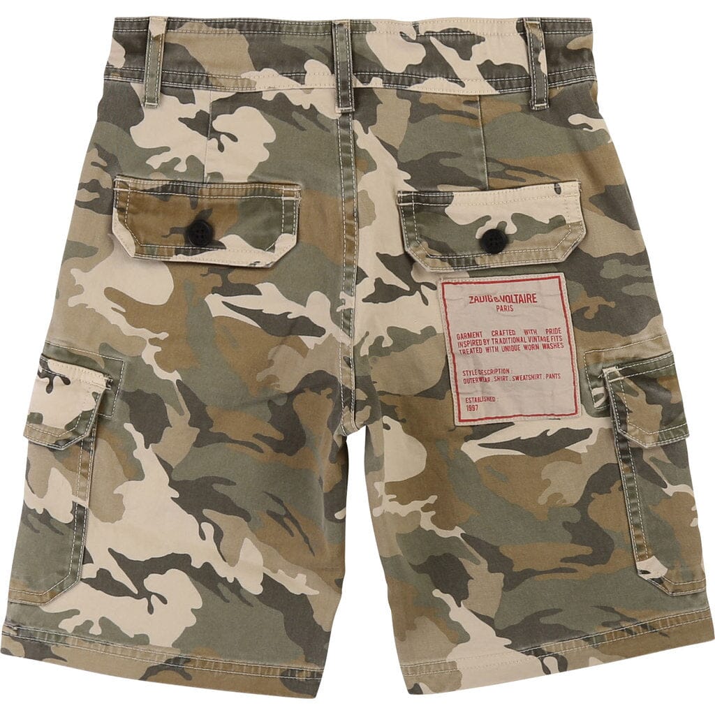 Zadig & Voltaire Bermuda Shorts Camouflage khaki Shorts Zadig & Voltaire