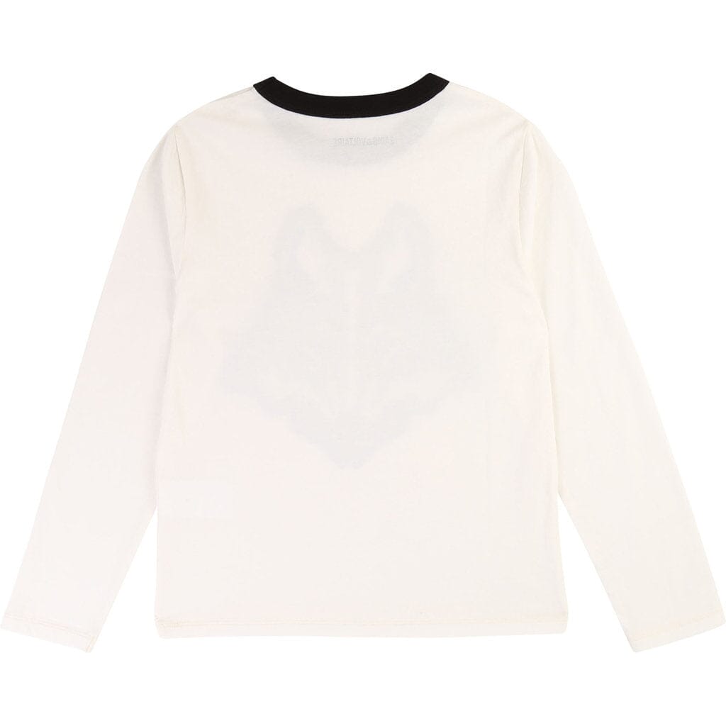 Zadig & Voltaire Longsleeve Wolf weiss Langarmshirt Zadig & Voltaire