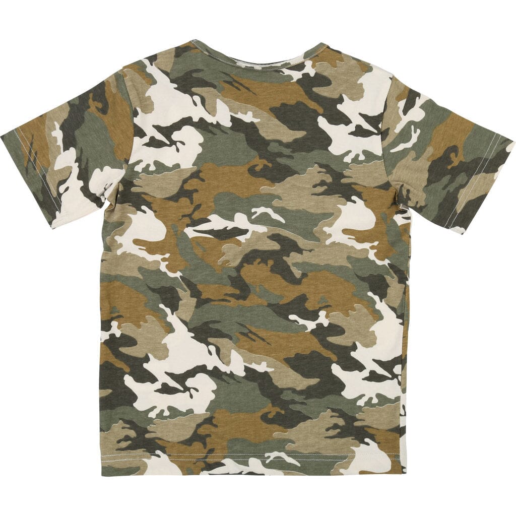 Zadig & Voltaire T-Shirt Camouflage Boys T-Shirt Zadig & Voltaire
