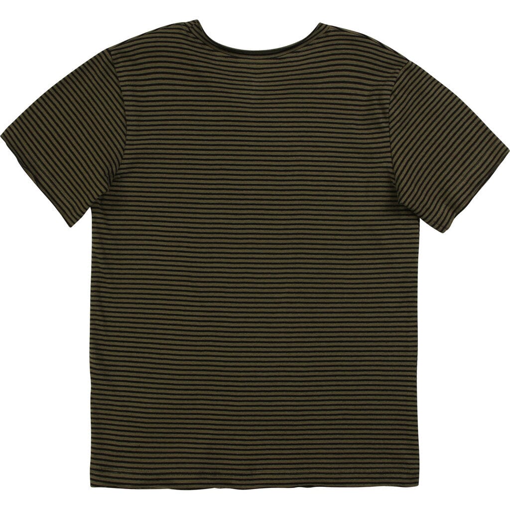 Zadig & Voltaire T-Shirt khaki schwarz gestreift Boys T-Shirt Zadig & Voltaire