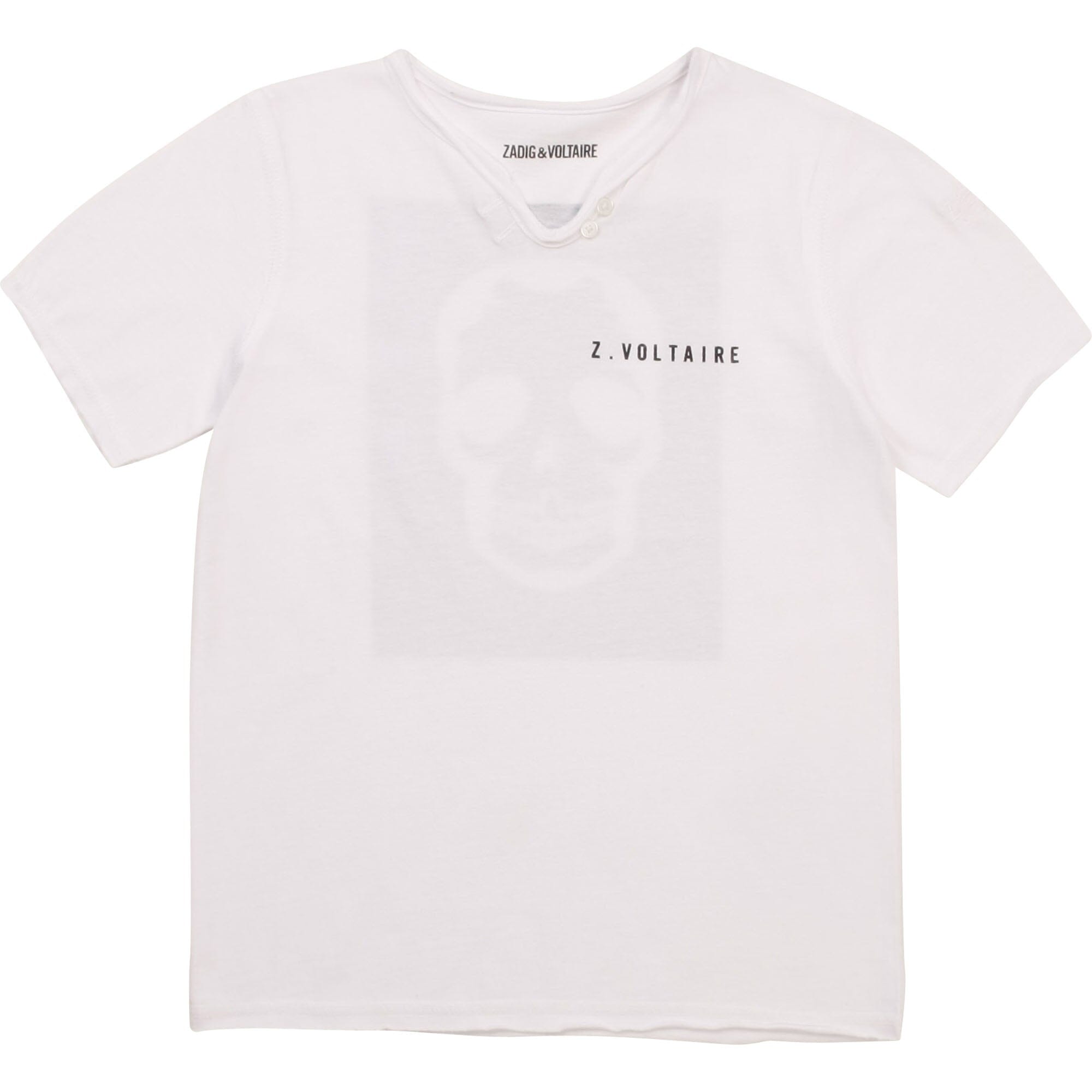 Zadig & Voltaire T-Shirt mit Logo und großem Rückenprint Scull T-Shirt Zadig & Voltaire