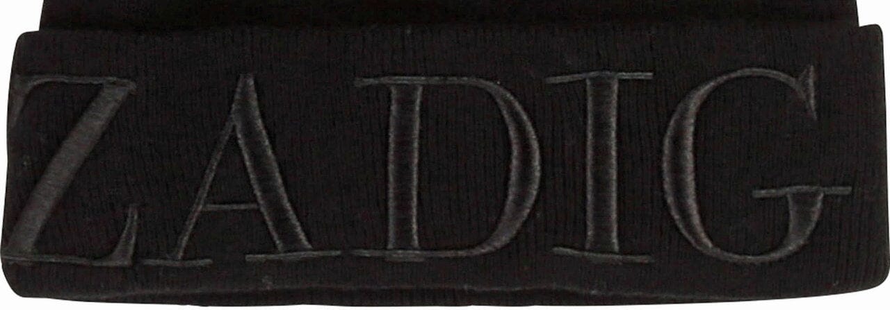 Zadig & Voltaire Kids Mütze schwarz Logo Mützen Zadig & Voltaire