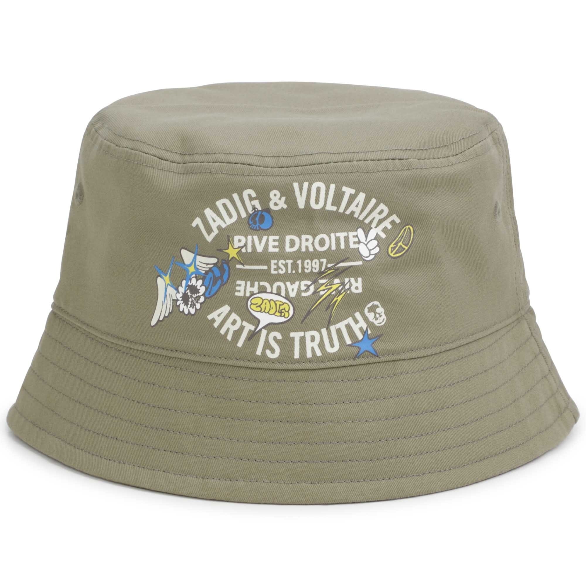ZADIG & VOLTAIRE sommerhut / Fischerhut oliv Fischerhut Zadig & Voltaire