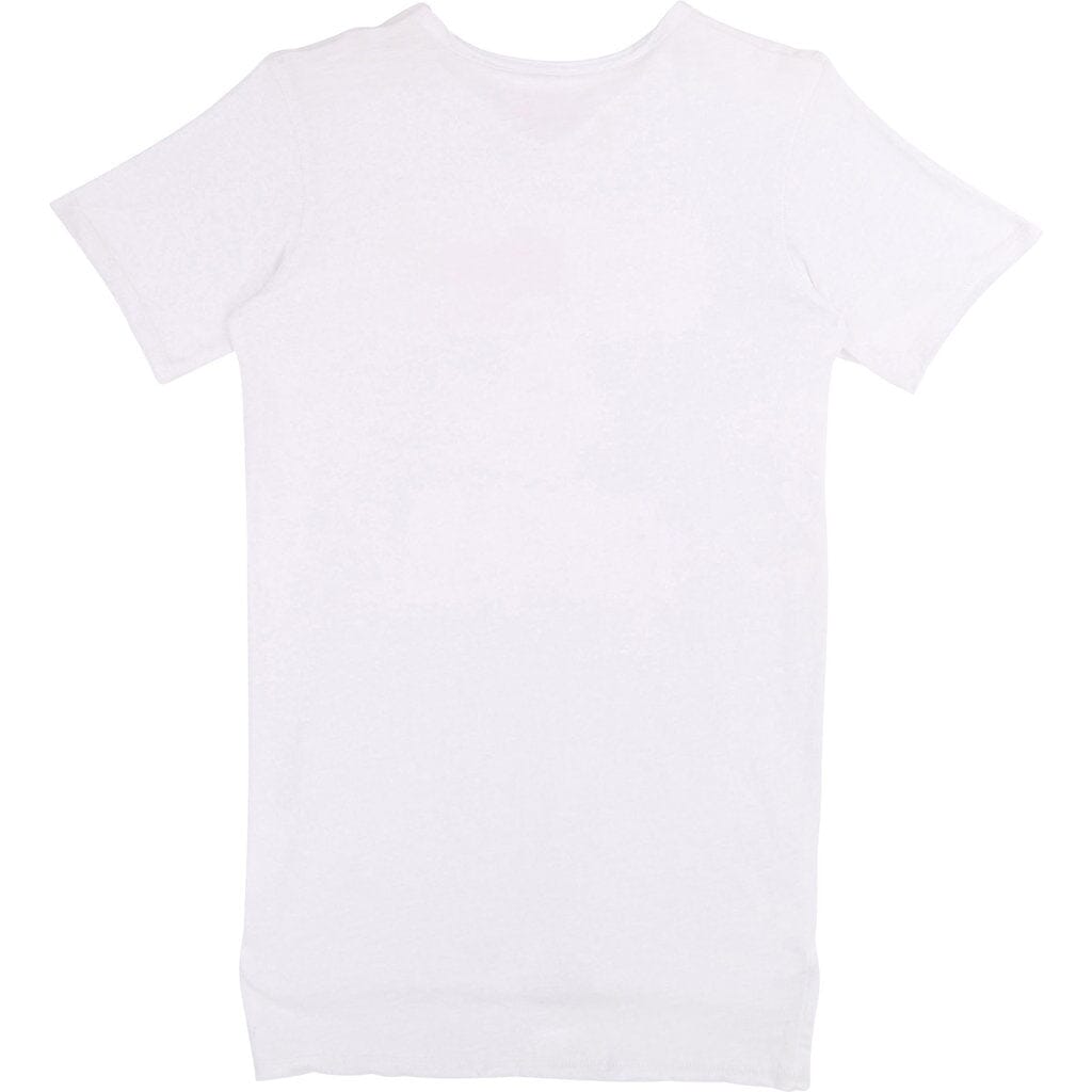 Zadig & Voltaire Shirtkleid Rock & Roll weiß T-Shirt Zadig & Voltaire