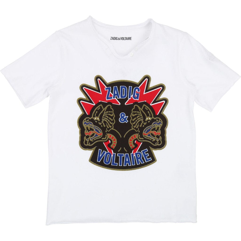 Zadig & Voltaire T-Shirt Drache weiß T-Shirt Zadig & Voltaire