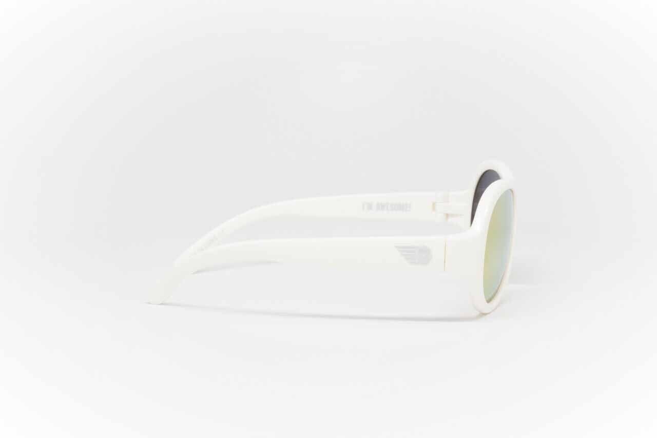 Babiators Polarisierte Sonnenbrille für Kinder Weiss Wicked White Sonnenbrillen Babiators 