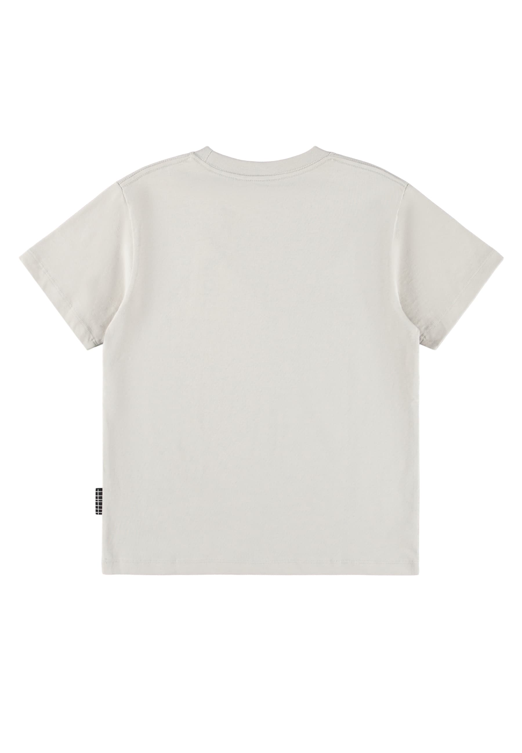 MOLO T-Shirt Riley hellgrau mit coolem Smiley-Print