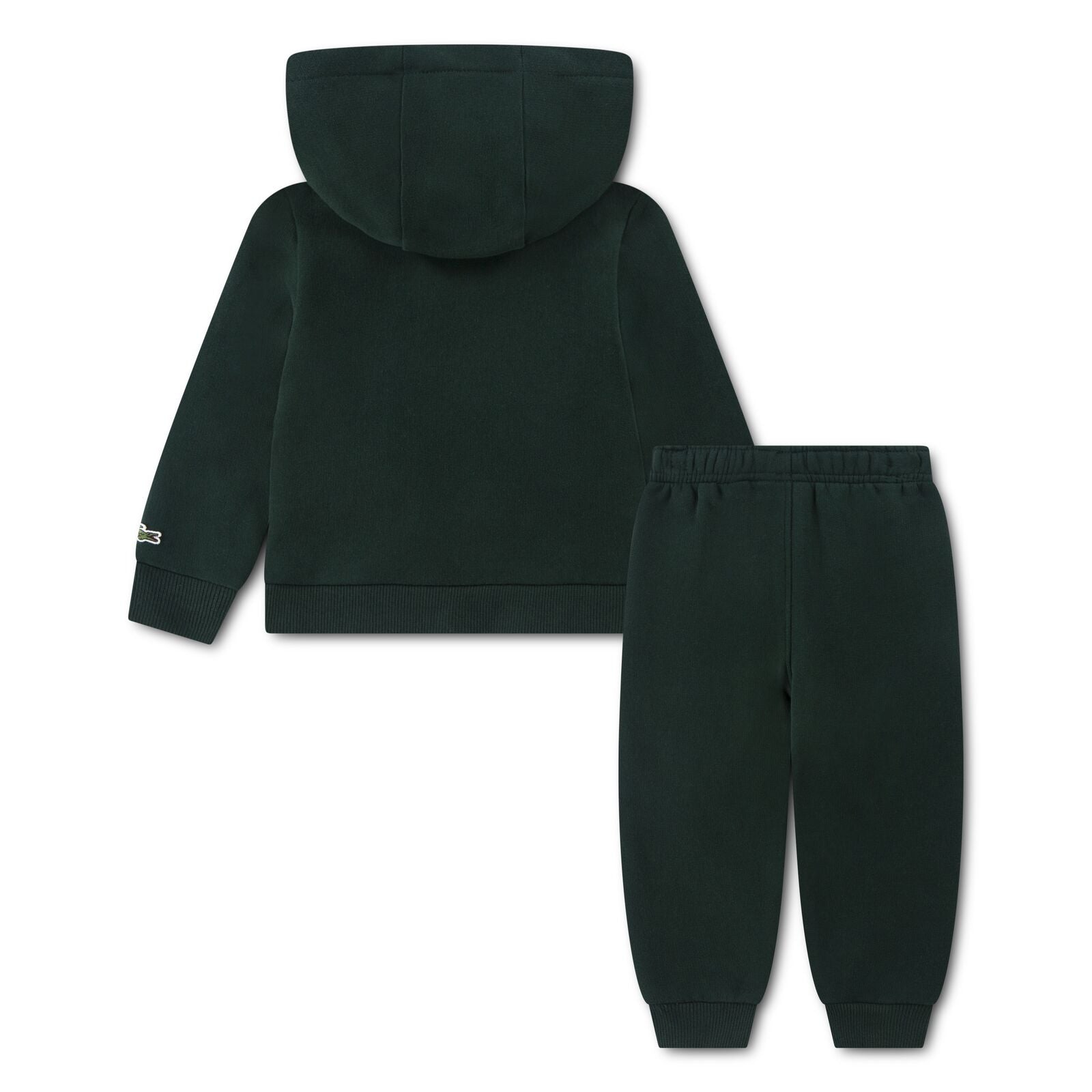 Lacoste Baby Fleece Set Forest Green mit Krokodil grün 2 Teiler
