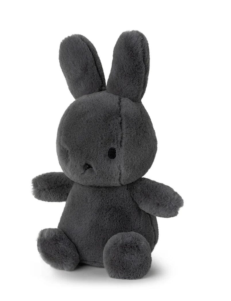 Cozy Miffy - The X Label - grau / dunkelgrau in Geschenkbox 23 cm sitzend süß Kuscheltiere Bon Ton Toys 
