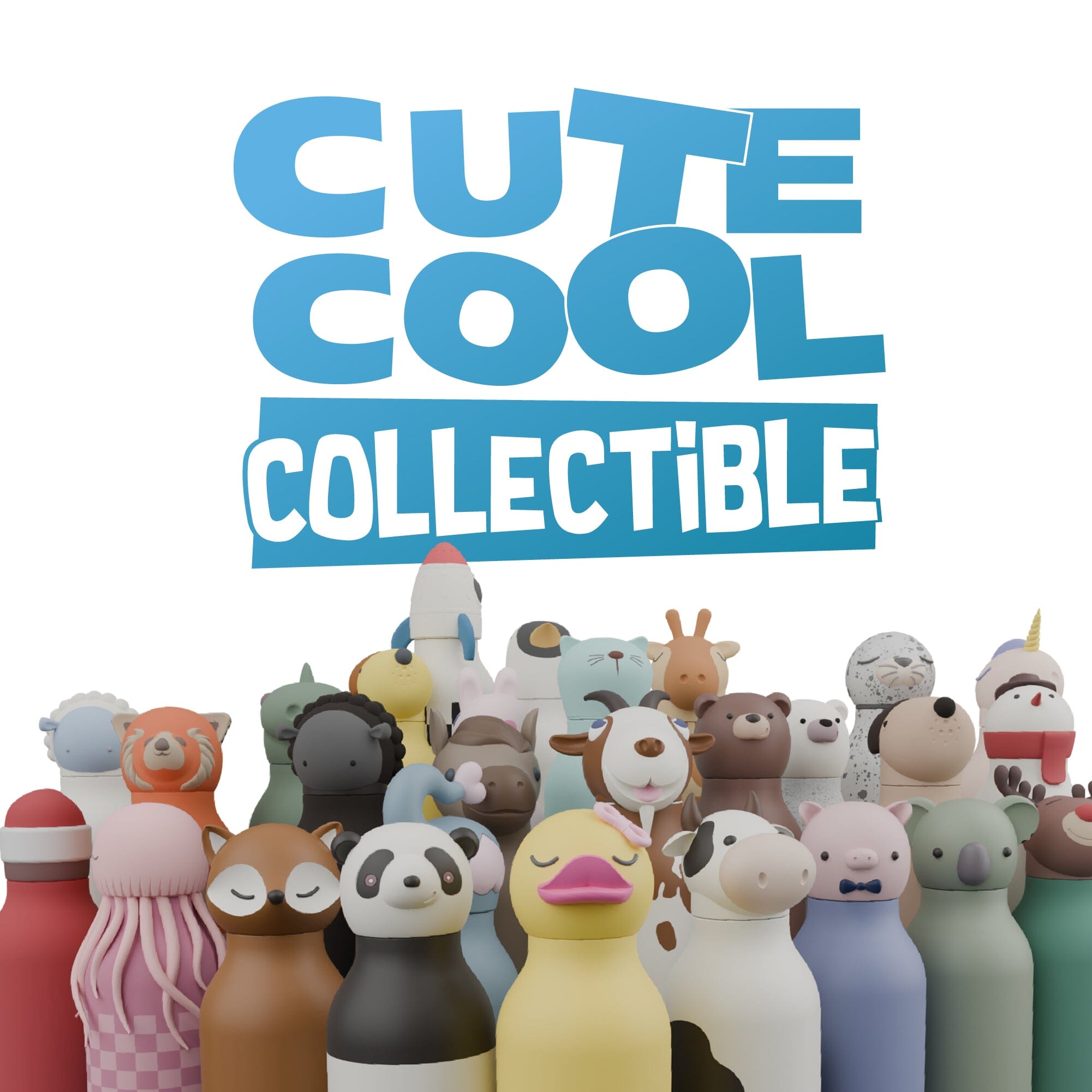 asobu Bestie Bottle Pferd - Hazel - Horse – isolierte Kindertrinkflasche 460 ml Trinkflaschen asobu 