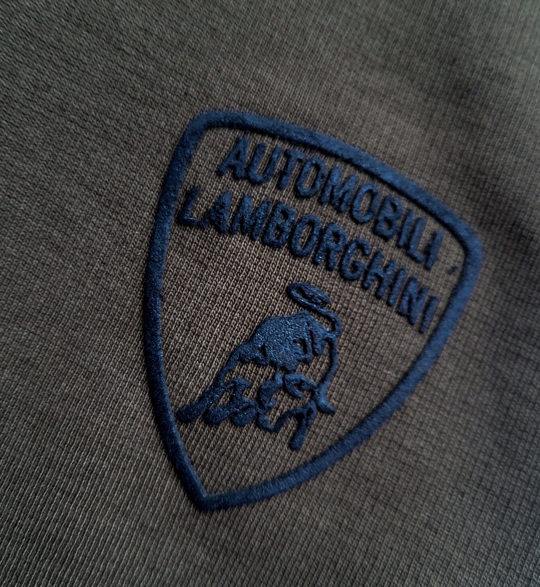 Automobili Lamborghini Kids Shorts Logo Khaki Shorts AUTOMOBILI LAMBORGHINI KIDSWEAR 