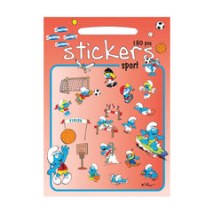 Barbo Toys Aufkleber - ©Smurf / Schlümpfe - Sport Sticker / Aufkleber BARBO TOYS 