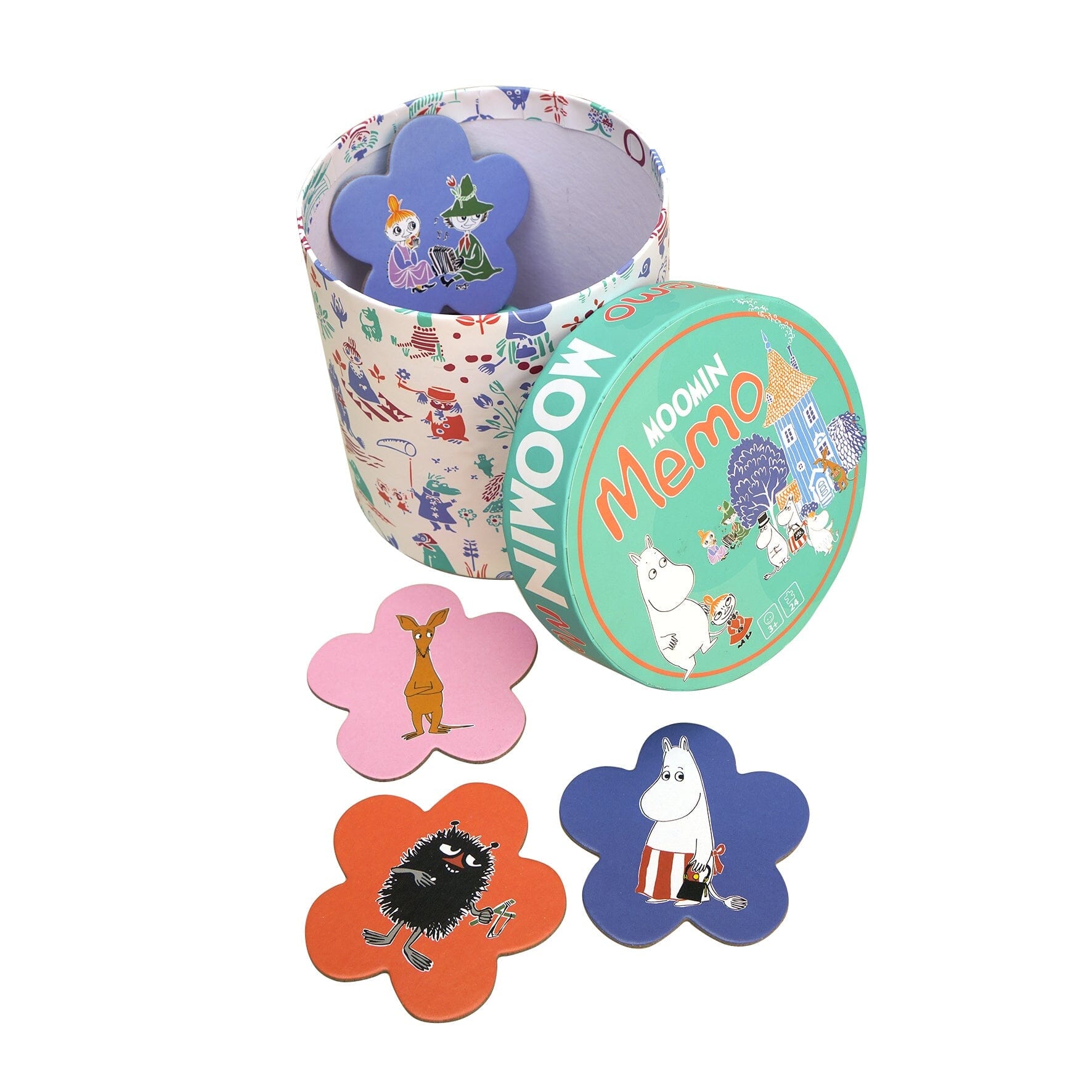 BARBO TOYS Moomin Memo in Runddose Spiele BARBO TOYS 