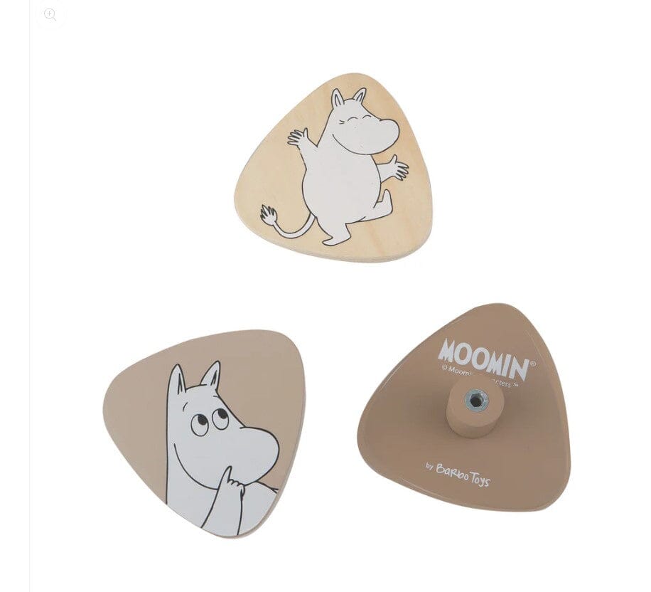 Barbo Toys – Moomin Wandhaken Set (3 Stück) aus Holz © Moomin Characters Aufbewahrung BARBO TOYS 