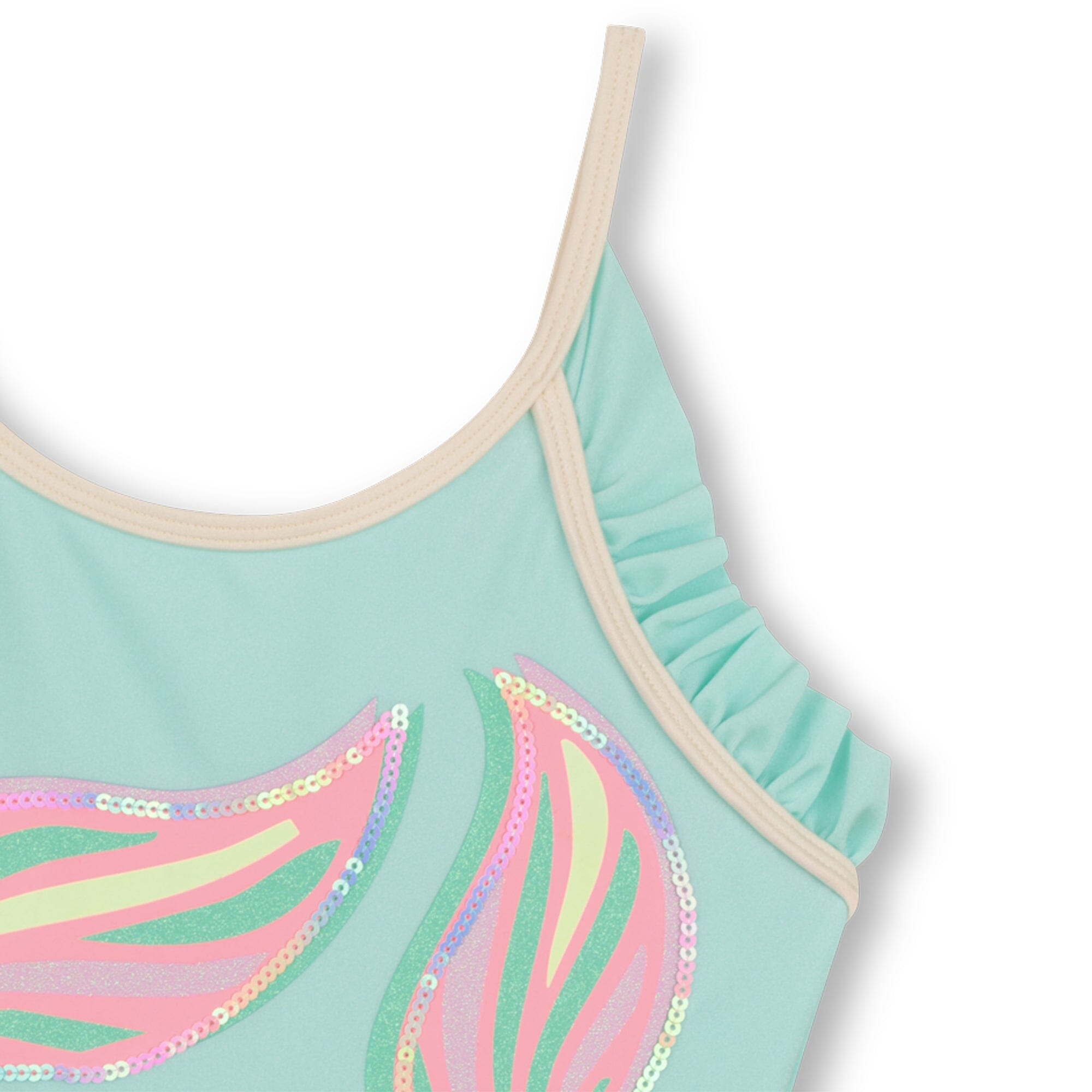 BILLIEBLUSH Badeanzug „Mermaid Tails“ – Türkis Badeanzüge Billieblush 