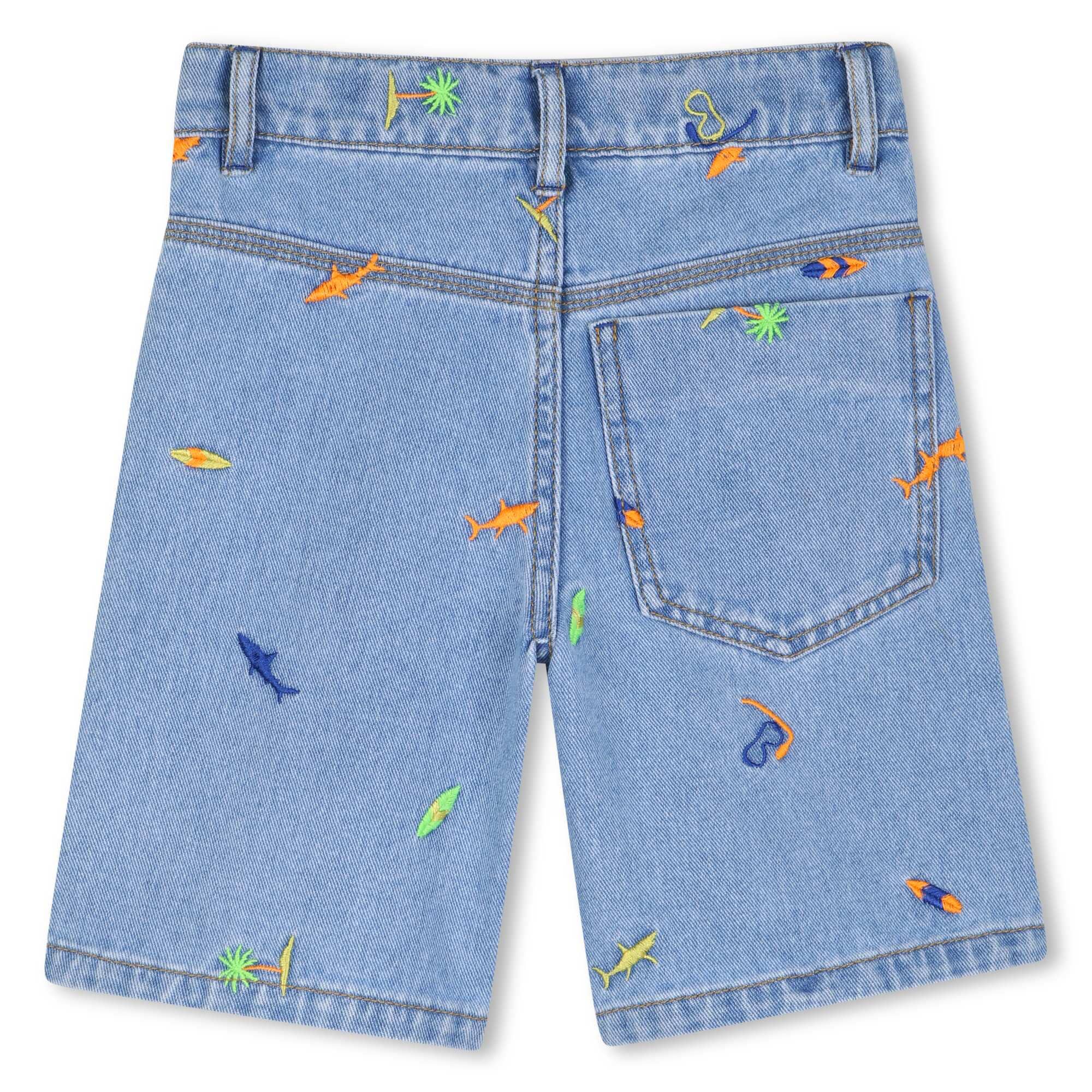 BILLIEBLUSH Jungen Denim-Bermudashorts – Double Stone Bleach Shorts Billieblush 