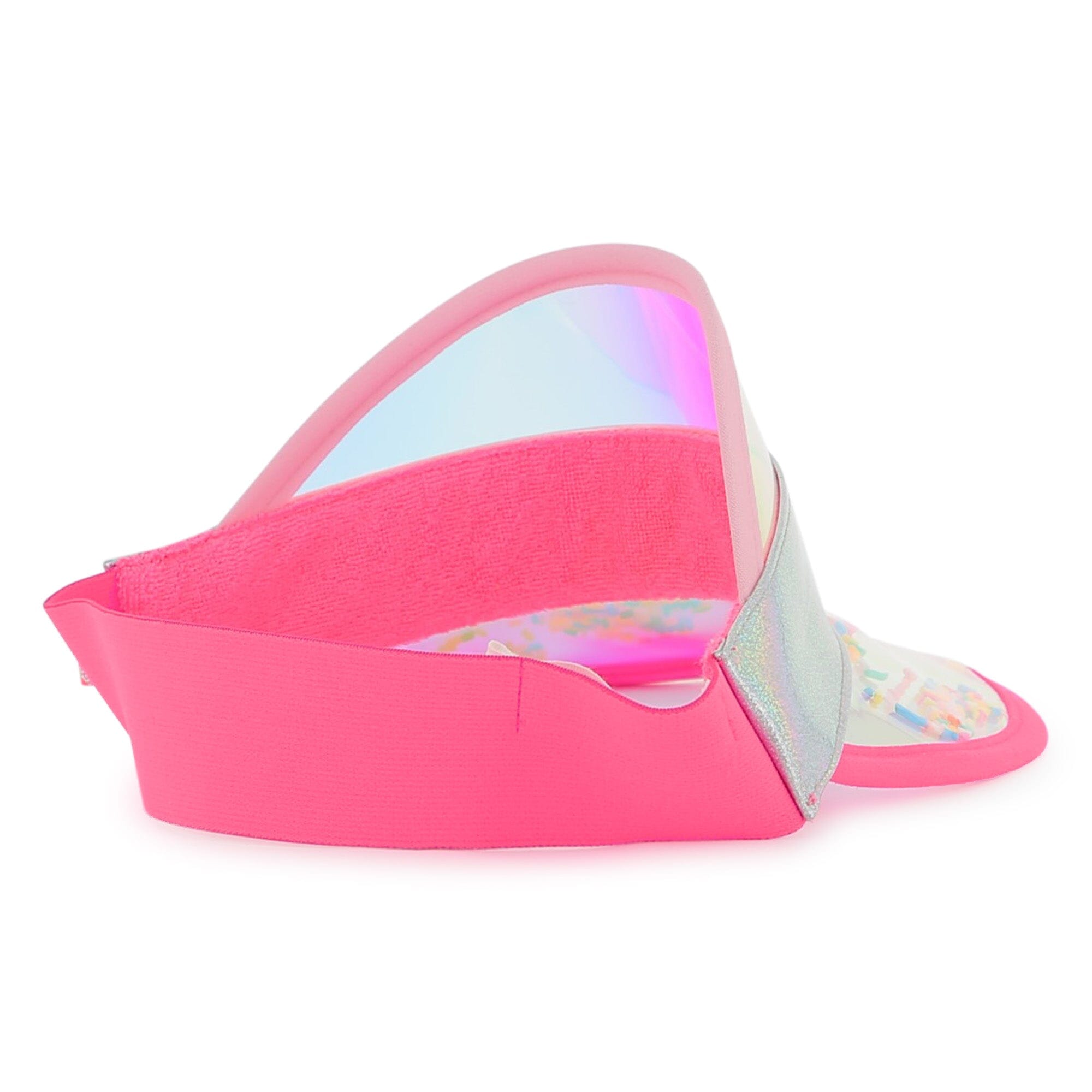 Billieblush Kids Visor „Transparent Confetti“ – Weiß Sonnenhut Billieblush 