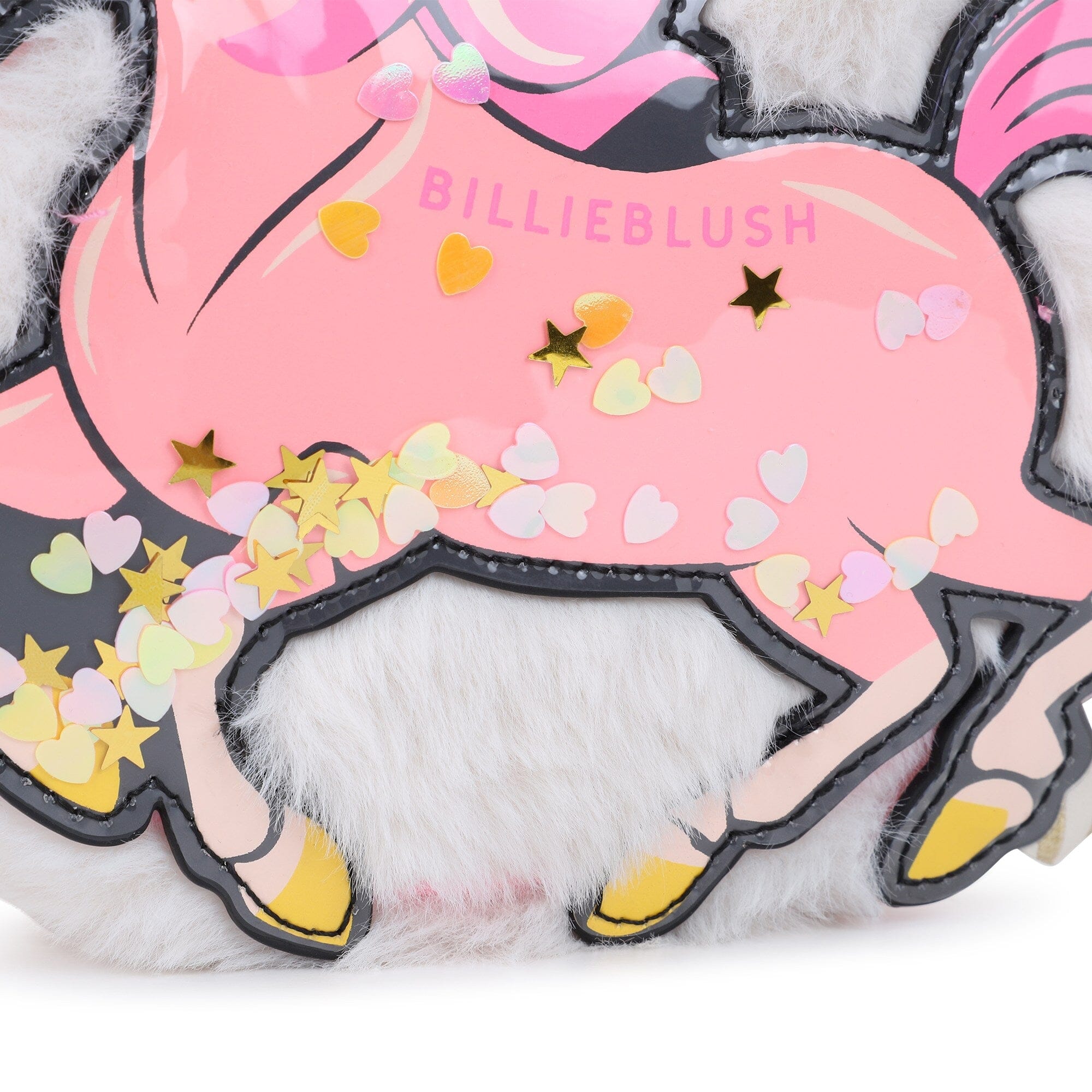 BILLIEBLUSH kleine Handtasche Pferde-Motiv mit Glitzer Handtasche Billieblush 