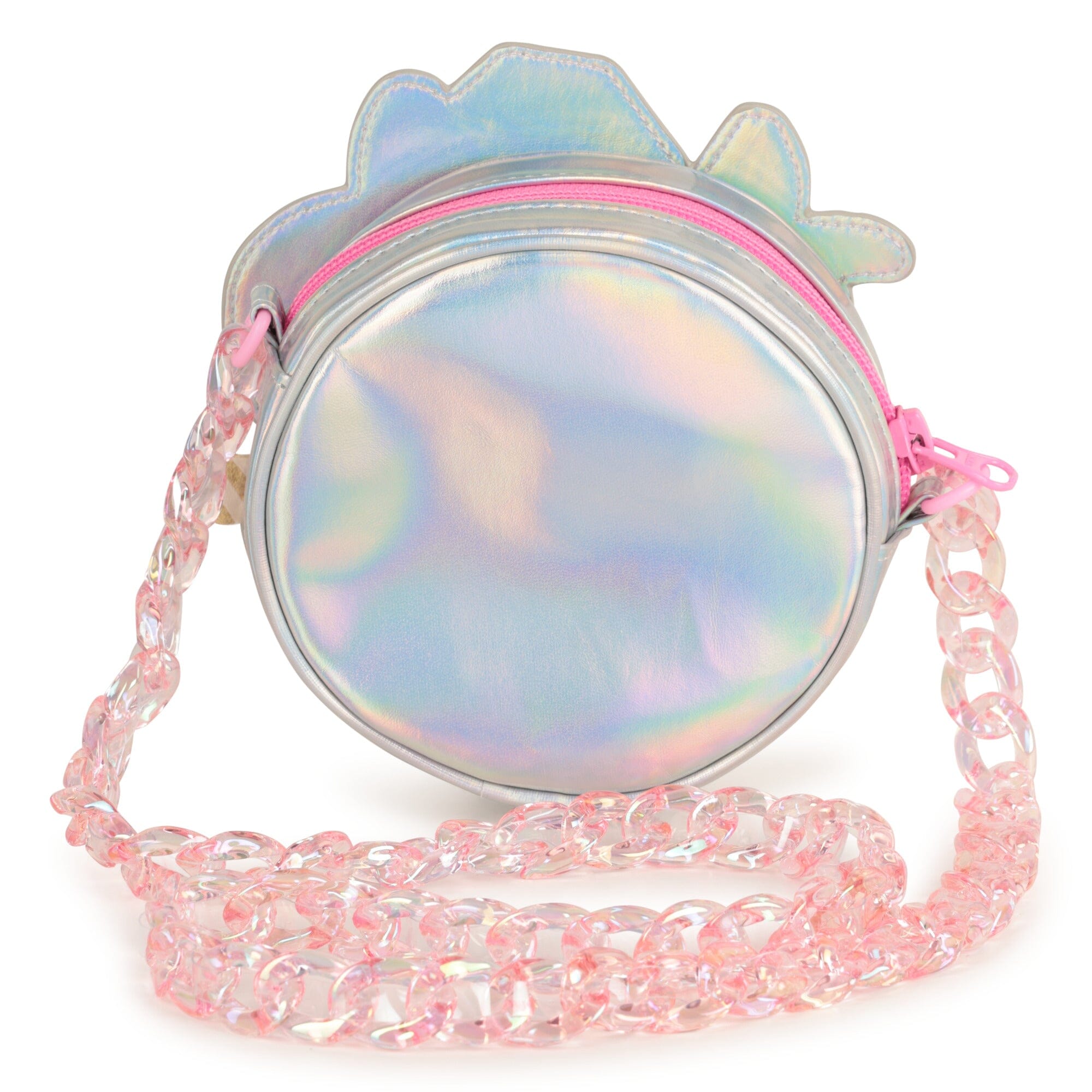 BILLIEBLUSH kleine Handtasche Zebra-Motiv mit Glitzer & Neon Handtasche Billieblush 