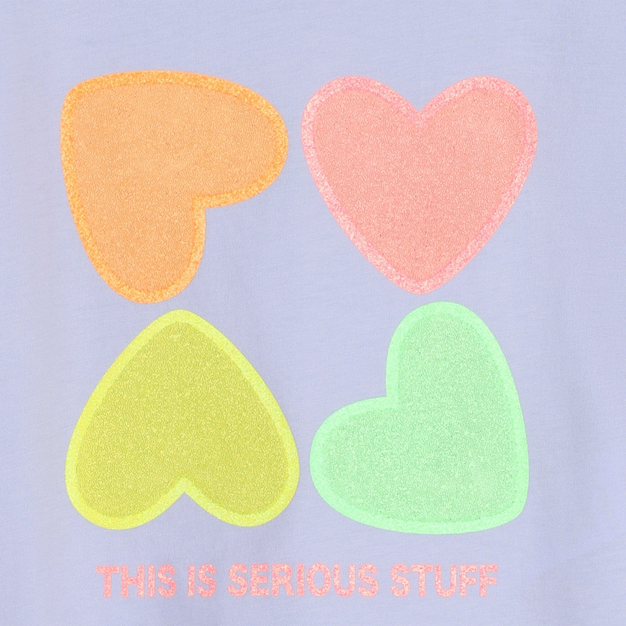 Billieblush Kurzarm T-Shirt – Engel Blau T-Shirt Billieblush 