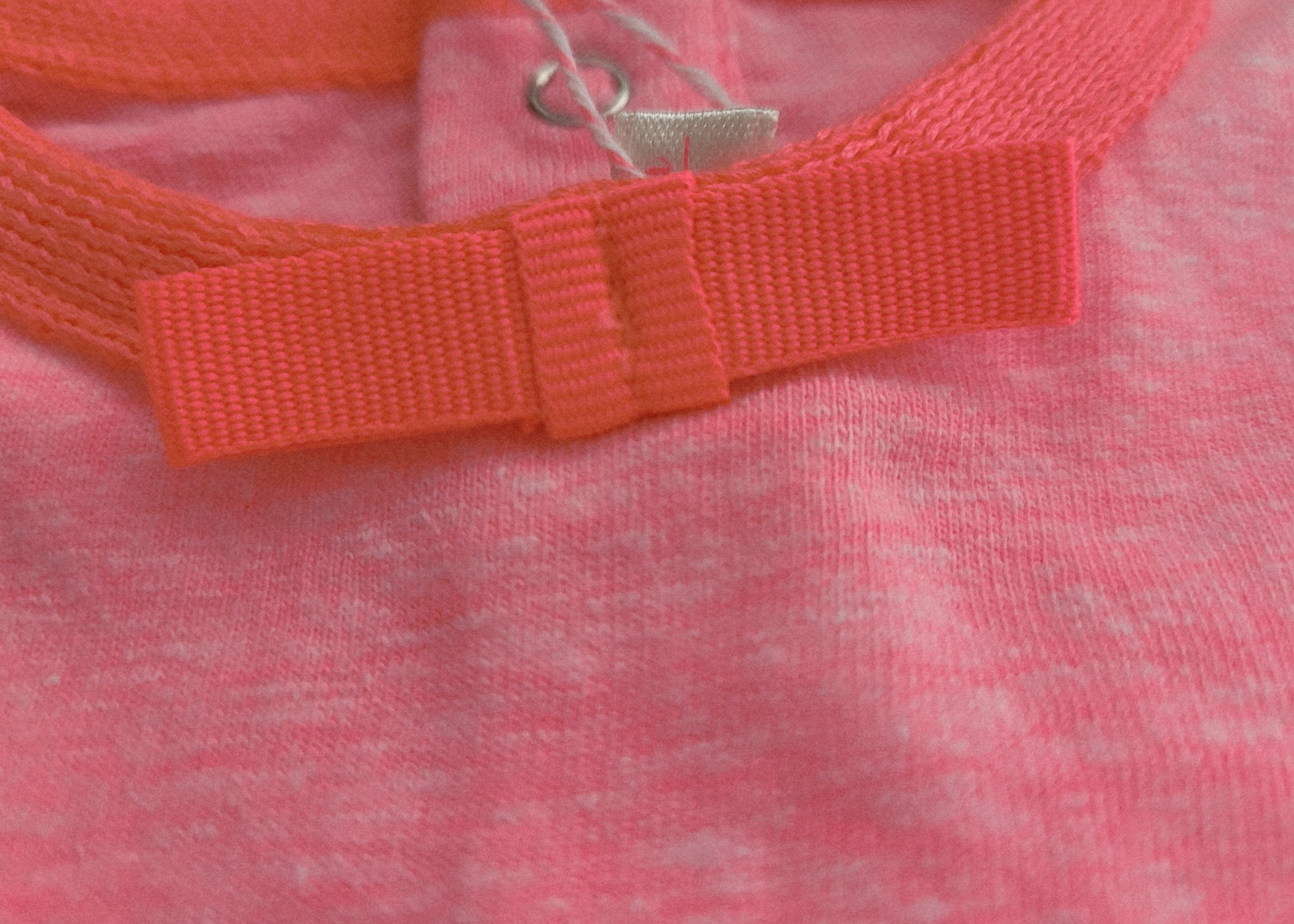 Billieblush Langarmshirt pink melange Glitzerherz mit Krone für kleine Prinzessinnen Langarmshirt Billieblush 