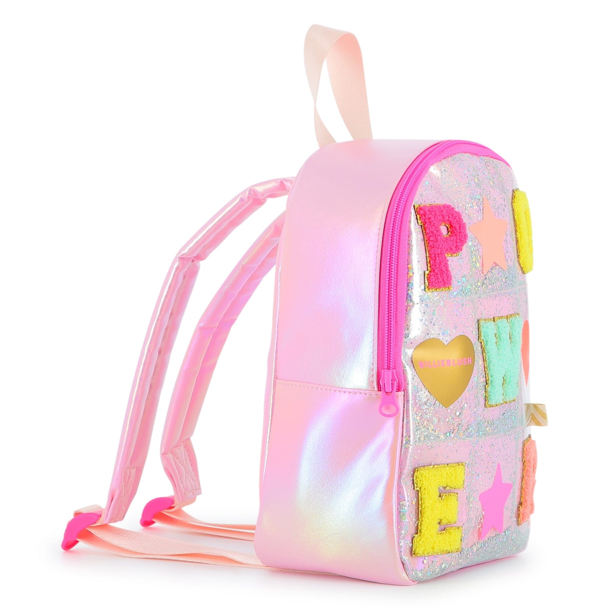 BILLIEBLUSH Rucksack klein POWER Mehrfarbig mit Glitzer & Pailletten Rucksäcke Billieblush 