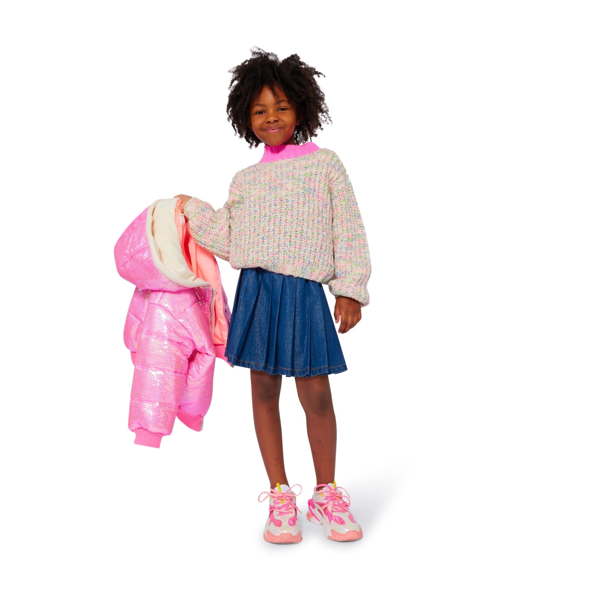 Billieblush Strickpullover Mehrfarbig Pullover Billieblush 