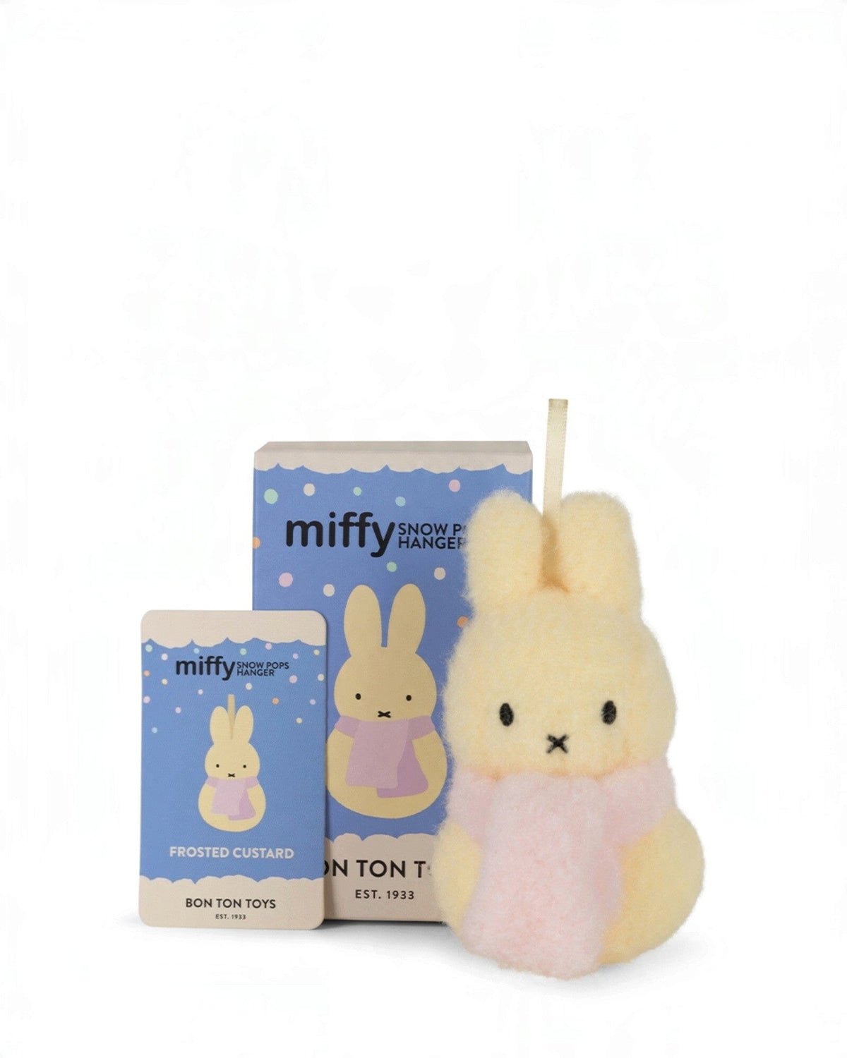 Bon Ton Toys Miffy Snow Pops Blind Box Anhänger 10 cm Überraschungsbox Weihnachten 1 Stück Dekoartikel Bon Ton Toys x Miffy 