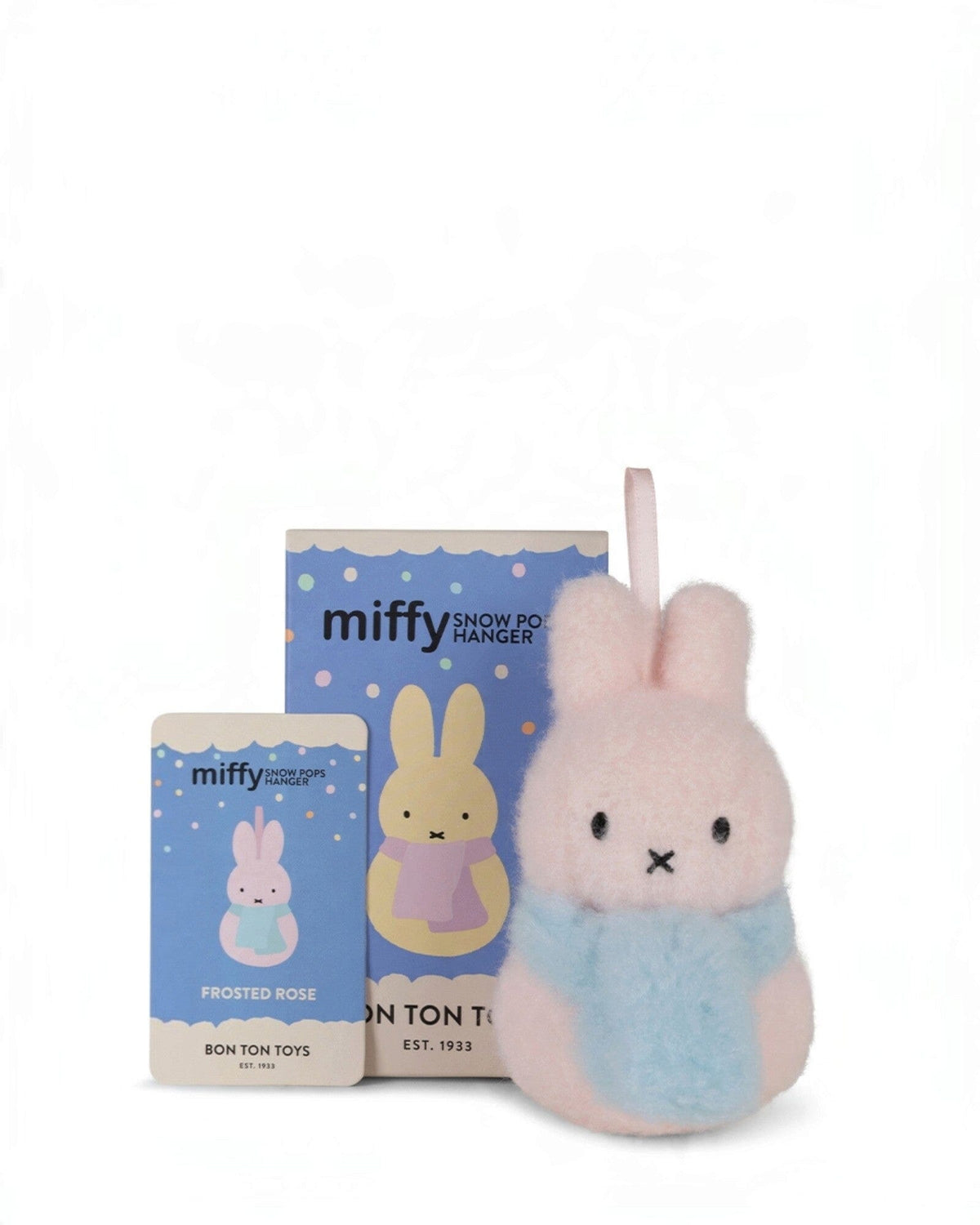 Bon Ton Toys Miffy Snow Pops Blind Box Anhänger 10 cm Überraschungsbox Weihnachten 1 Stück Dekoartikel Bon Ton Toys x Miffy 