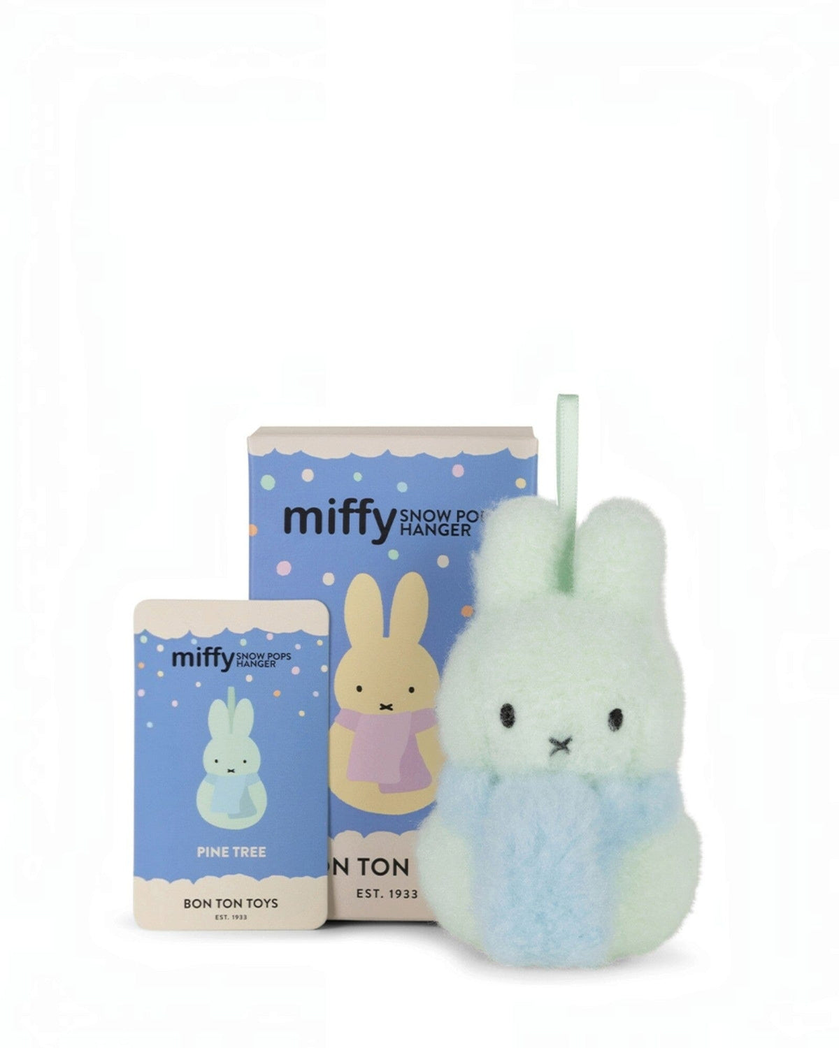 Bon Ton Toys Miffy Snow Pops Blind Box Anhänger 10 cm Überraschungsbox Weihnachten 1 Stück Dekoartikel Bon Ton Toys x Miffy 