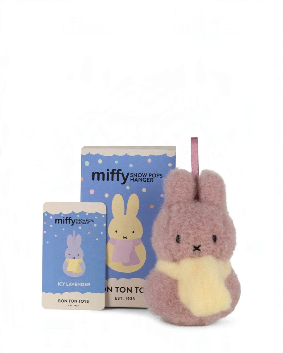 Bon Ton Toys Miffy Snow Pops Blind Box Anhänger 10 cm Überraschungsbox Weihnachten 1 Stück Dekoartikel Bon Ton Toys x Miffy 