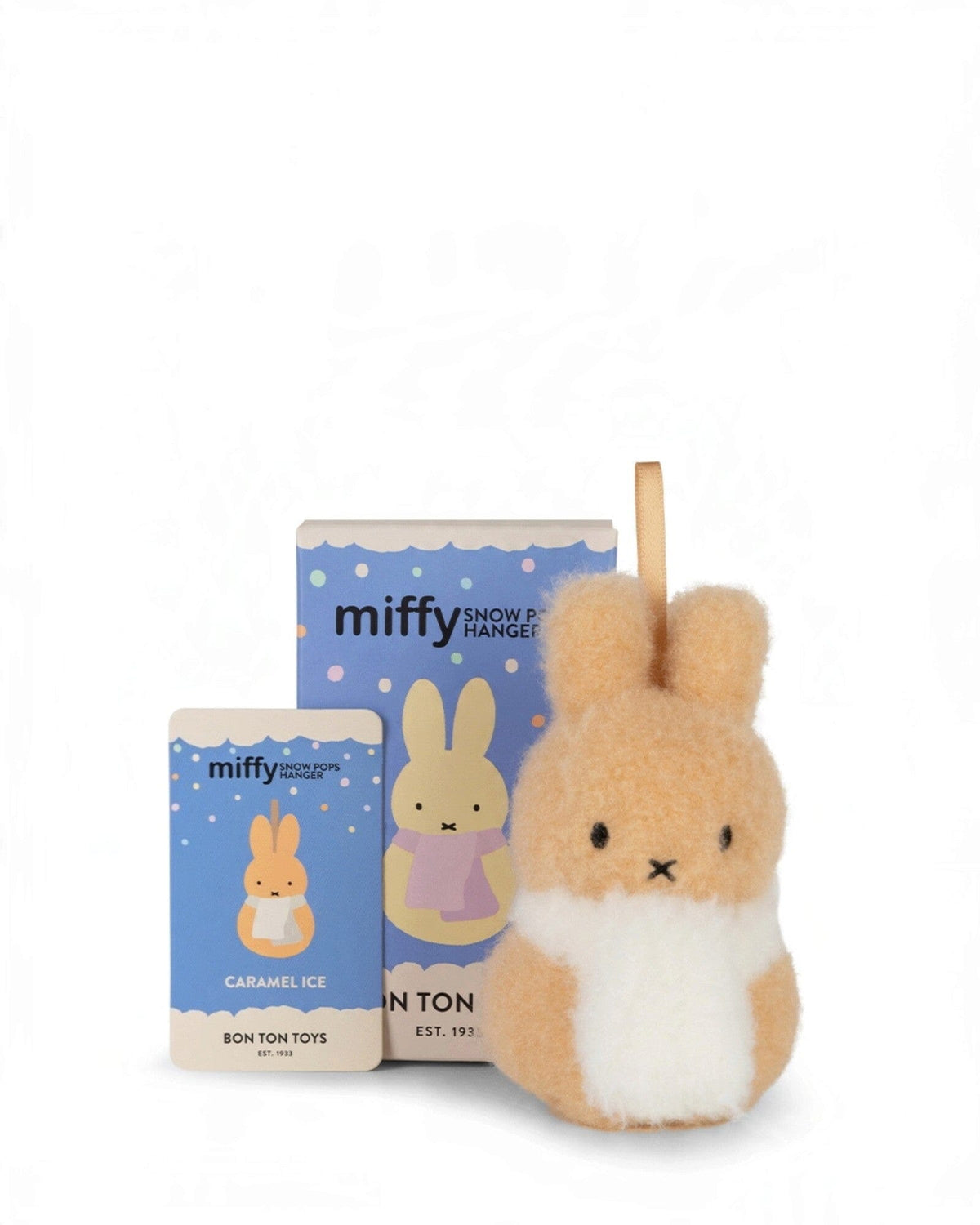 Bon Ton Toys Miffy Snow Pops Blind Box Anhänger 10 cm Überraschungsbox Weihnachten 1 Stück Dekoartikel Bon Ton Toys x Miffy 