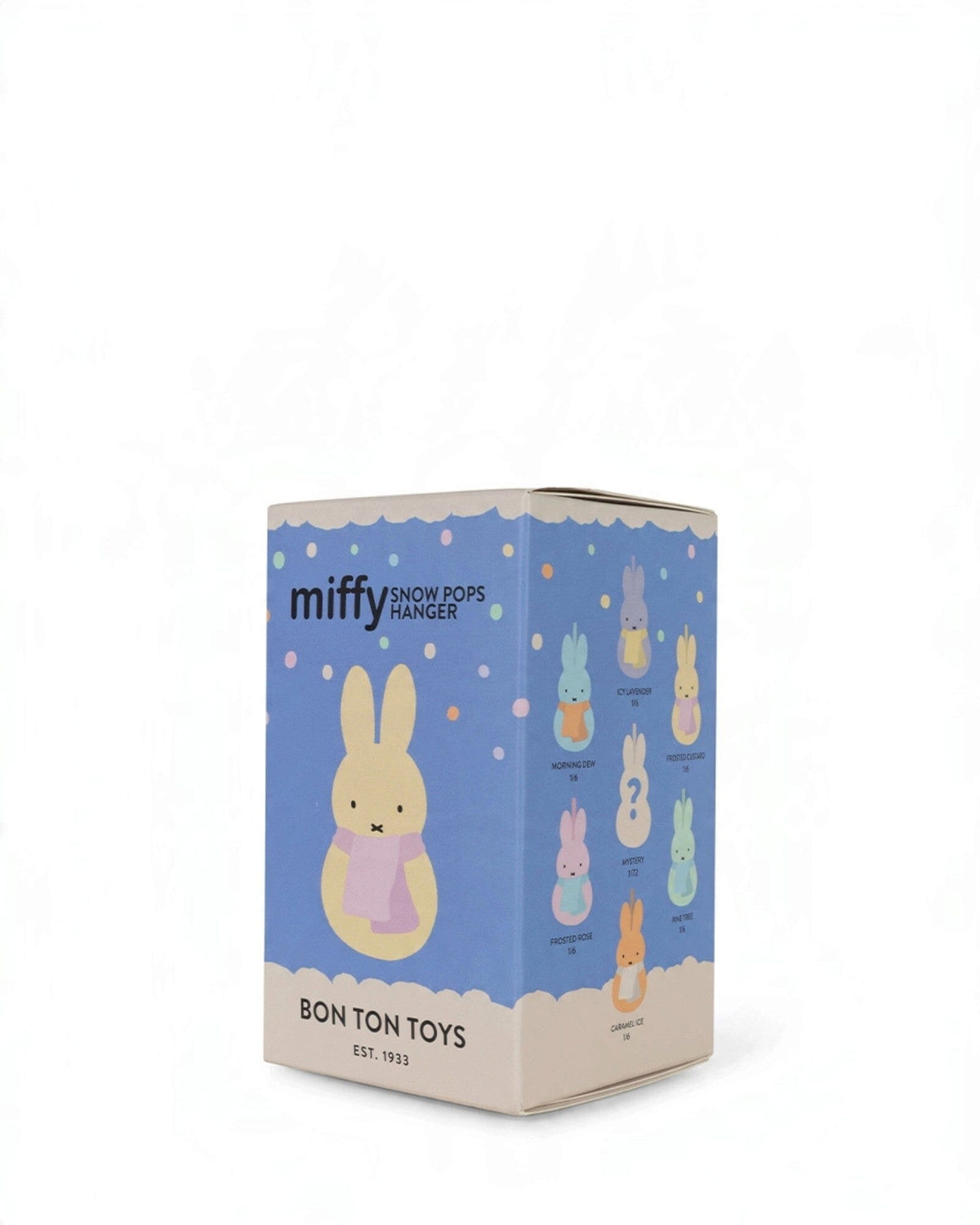 Bon Ton Toys Miffy Snow Pops Blind Box Anhänger 10 cm Überraschungsbox Weihnachten 1 Stück Dekoartikel Bon Ton Toys x Miffy 