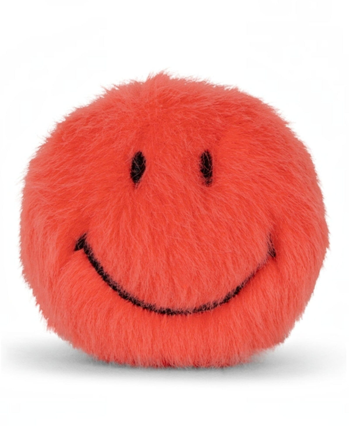 BON TON TOYS x Smiley ECO Fuzzy Clip-On in coral Schlüsselanhänger BON TON TOYS SMILEY® 
