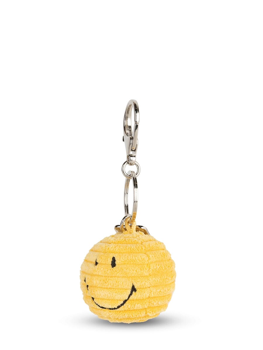 Bon Ton Toys x Smiley Schlüsselanhänger ECO Corduroy gelb 4,5cm Schlüsselanhänger Bon Ton Toys x Smiley 
